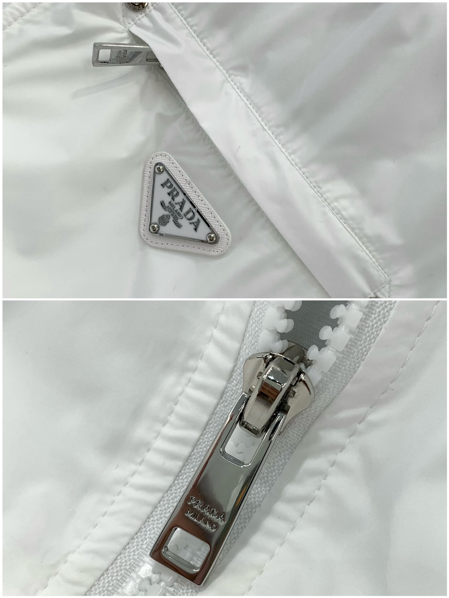 ，PRADA 普拉达，春季最新品，专柜同步有售，时尚休闲立领夹克外套，进口原版面料，做工极为复杂，唯一可