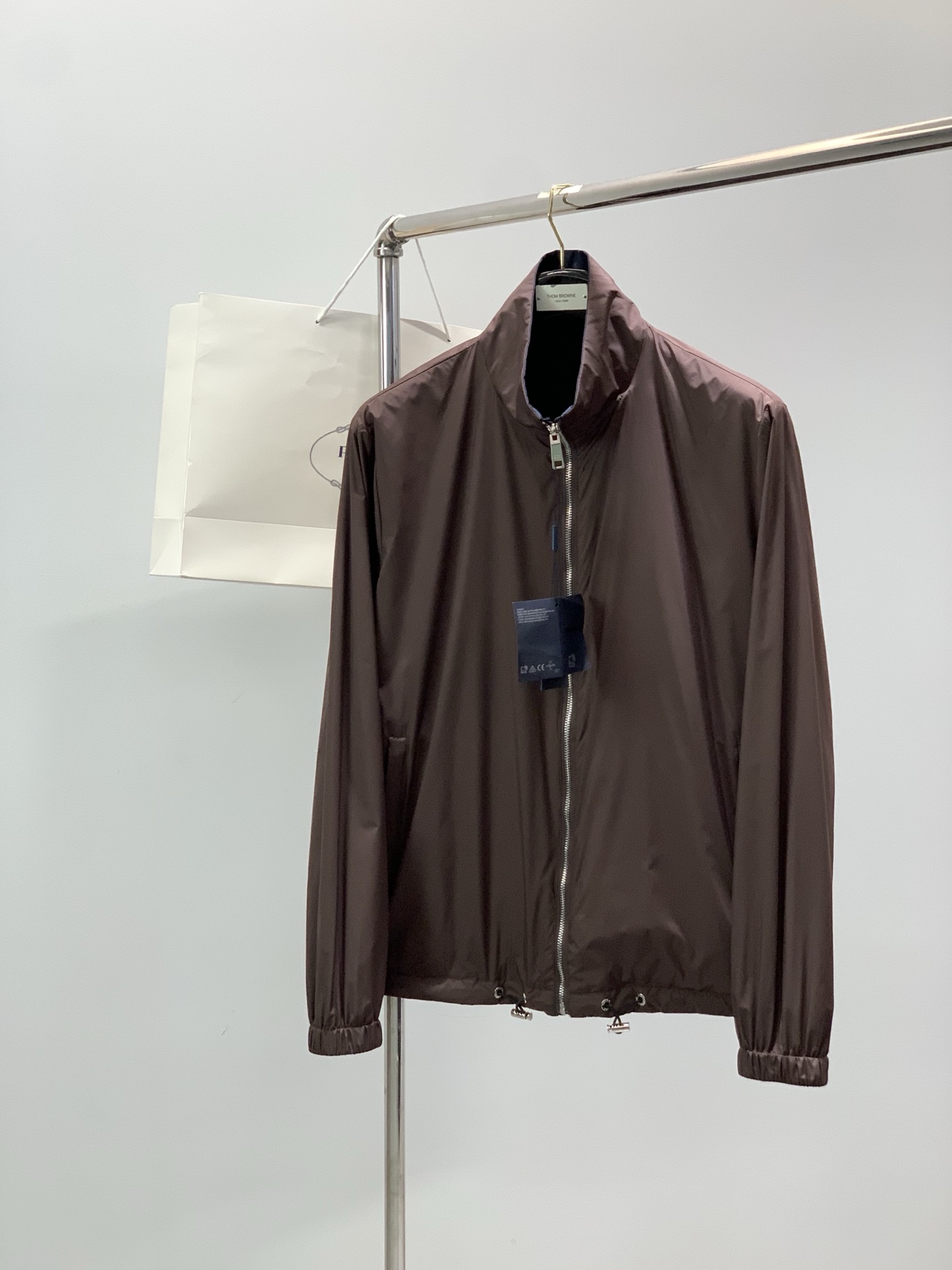 ，PRADA 普拉达，2026春季最新品，专柜同步有售，时尚休闲两面穿夹克外套，进口原版面料，做工极为复