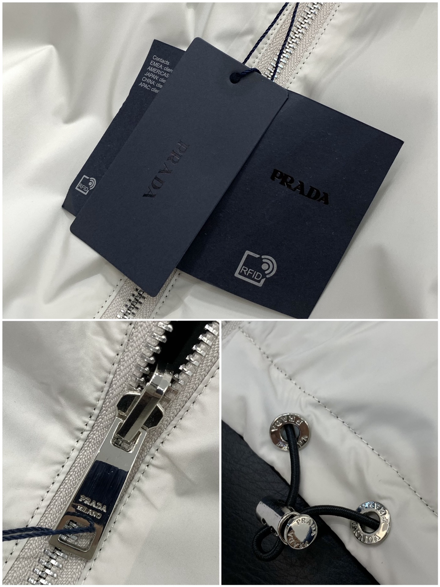 ，PRADA 普拉达，2026春季最新品，专柜同步有售，时尚休闲两面穿夹克外套，进口原版面料，做工极为复