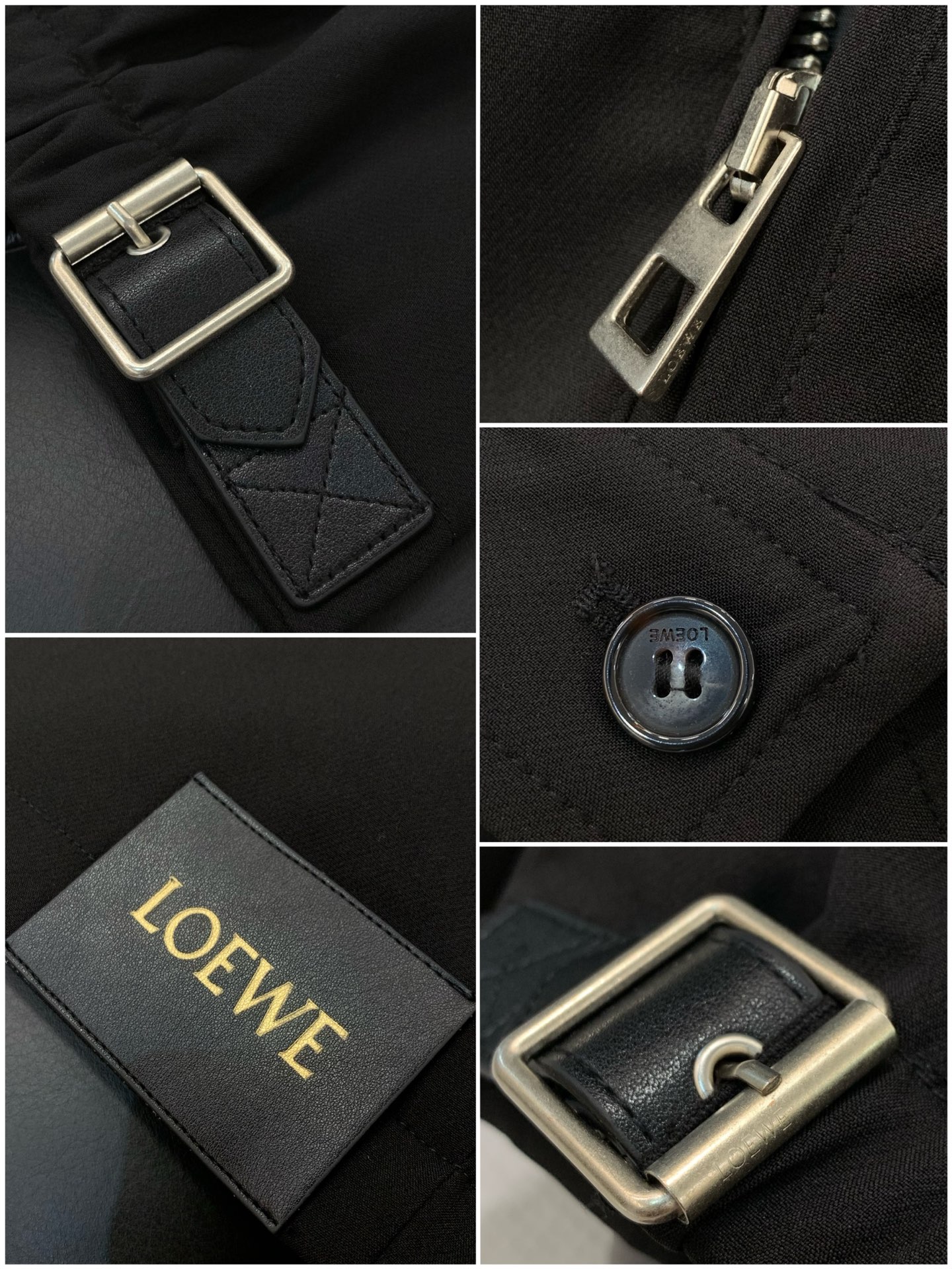 ，Loewe 罗意威，2026春季最新款，专柜同步有售，原单狠货，时尚休闲翻领夹克外套，上身很有特点！吸