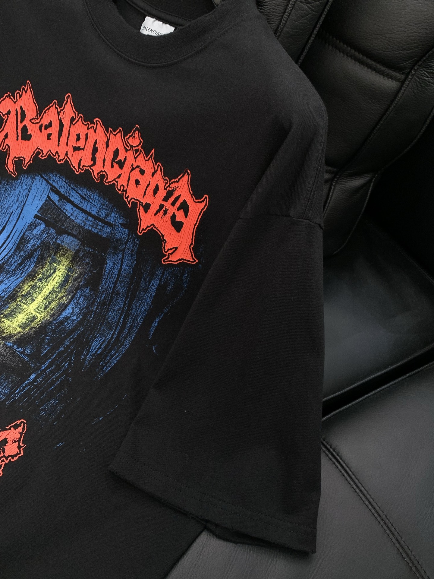 ，Balenciaga 巴黎世家，2026春夏最新款，专柜同步有售，原单狠货，爆款时尚休闲圆领短袖T恤，