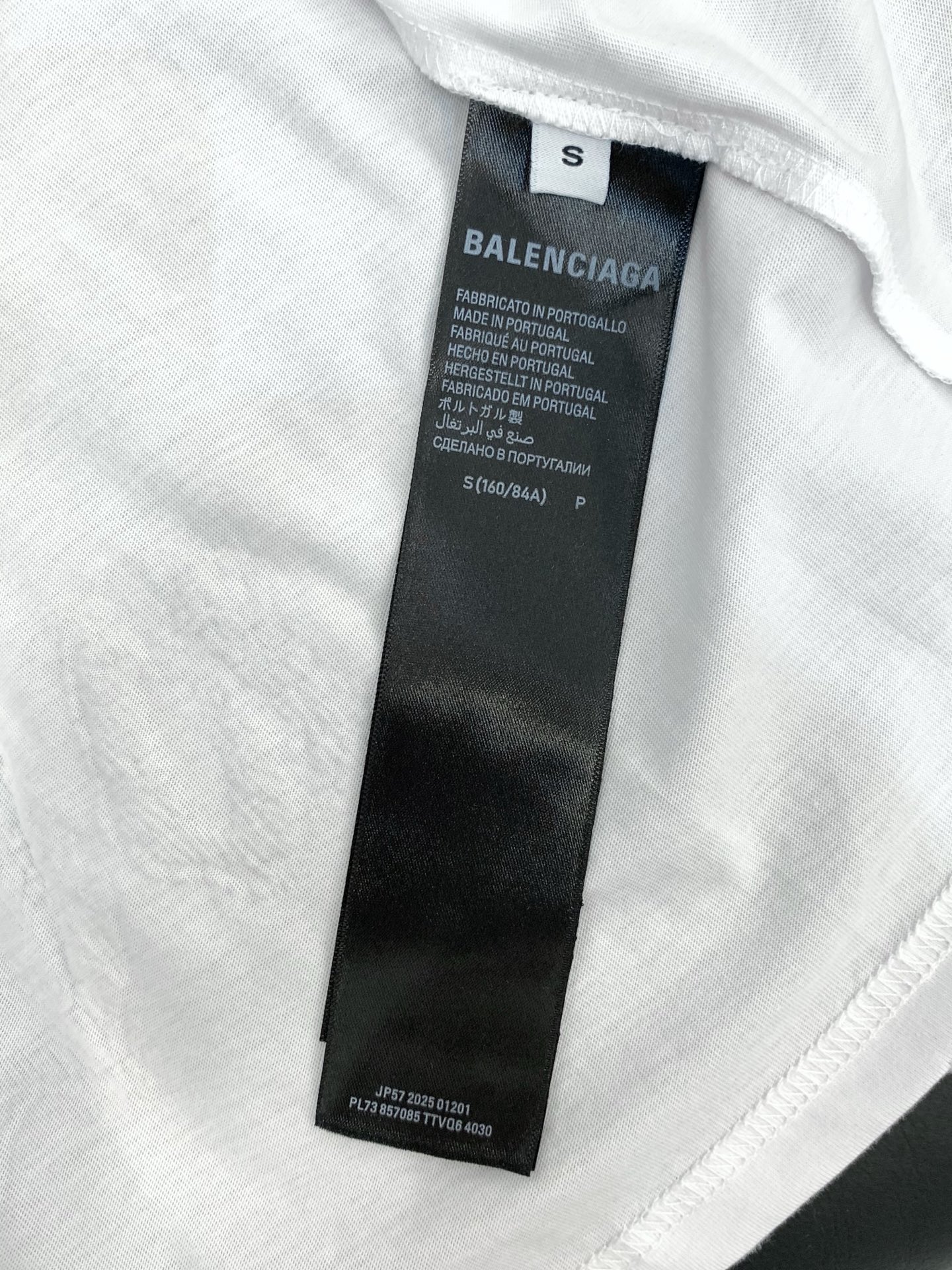 ，Balenciaga 巴黎世家，2026春夏最新款，专柜同步有售，原单狠货，爆款时尚休闲圆领短袖T恤，