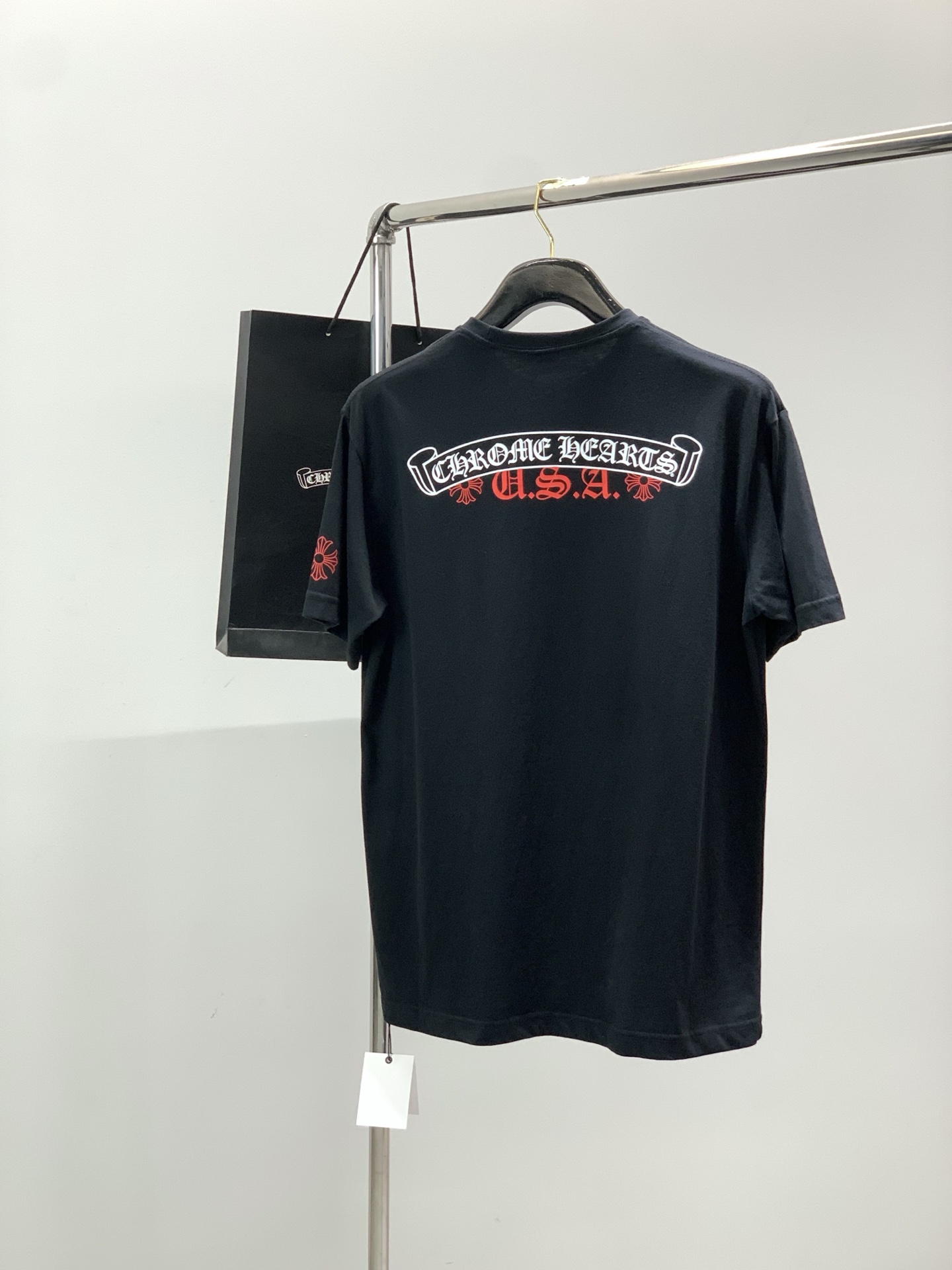 ，Chrome Hearts 克罗心，2026春夏新品，专柜同步有售，原单狠货，时尚休闲圆领短袖T恤，采