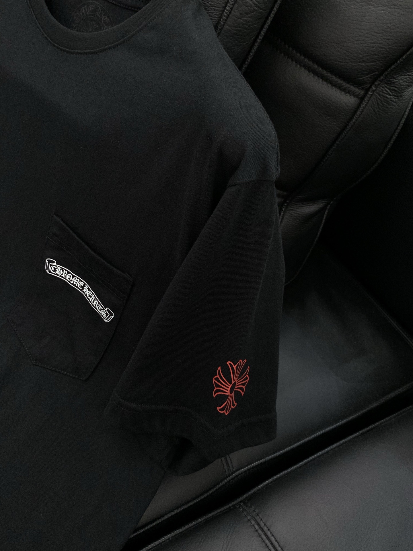 ，Chrome Hearts 克罗心，2026春夏新品，专柜同步有售，原单狠货，时尚休闲圆领短袖T恤，采