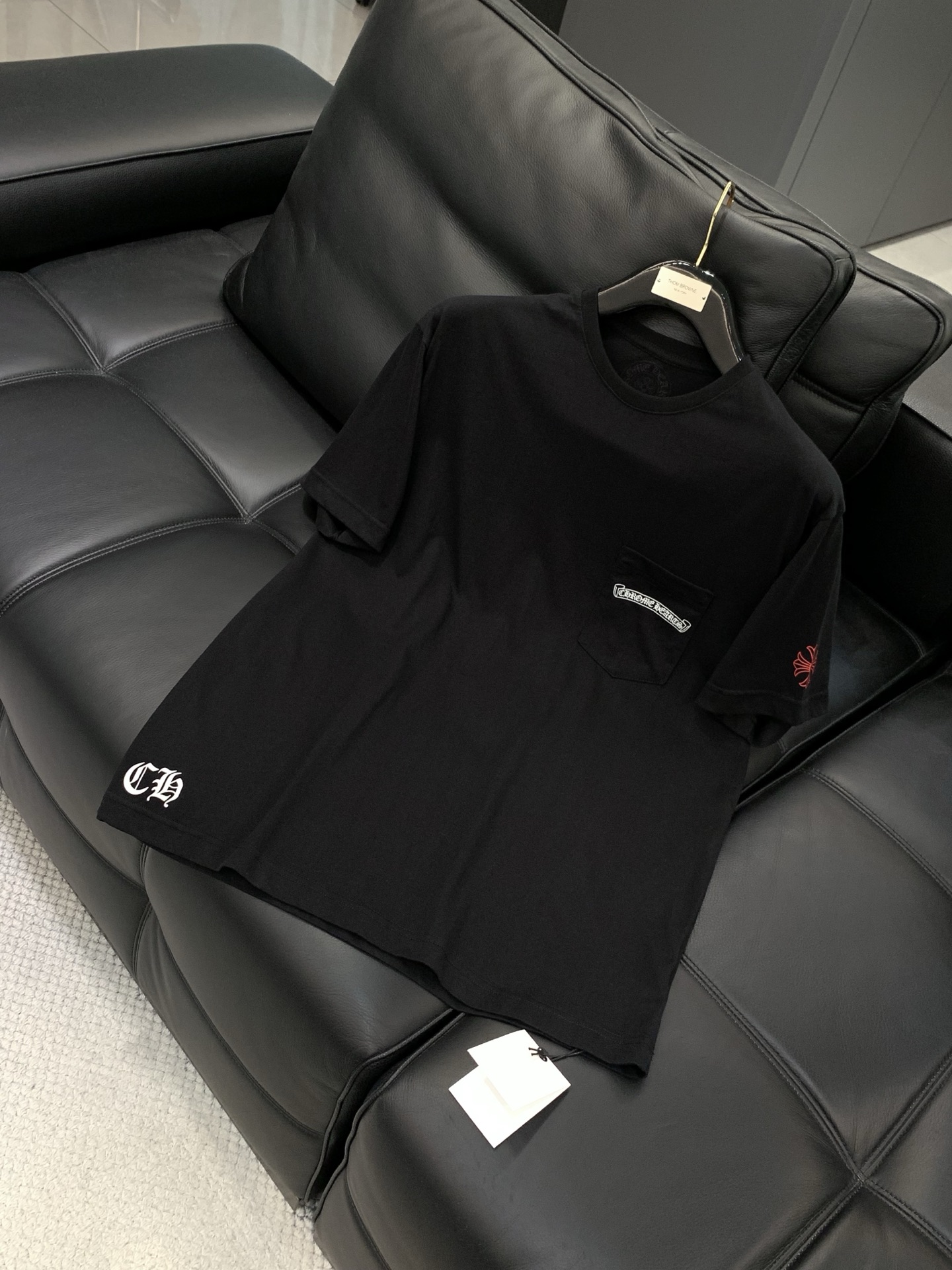 ，Chrome Hearts 克罗心，2026春夏新品，专柜同步有售，原单狠货，时尚休闲圆领短袖T恤，采