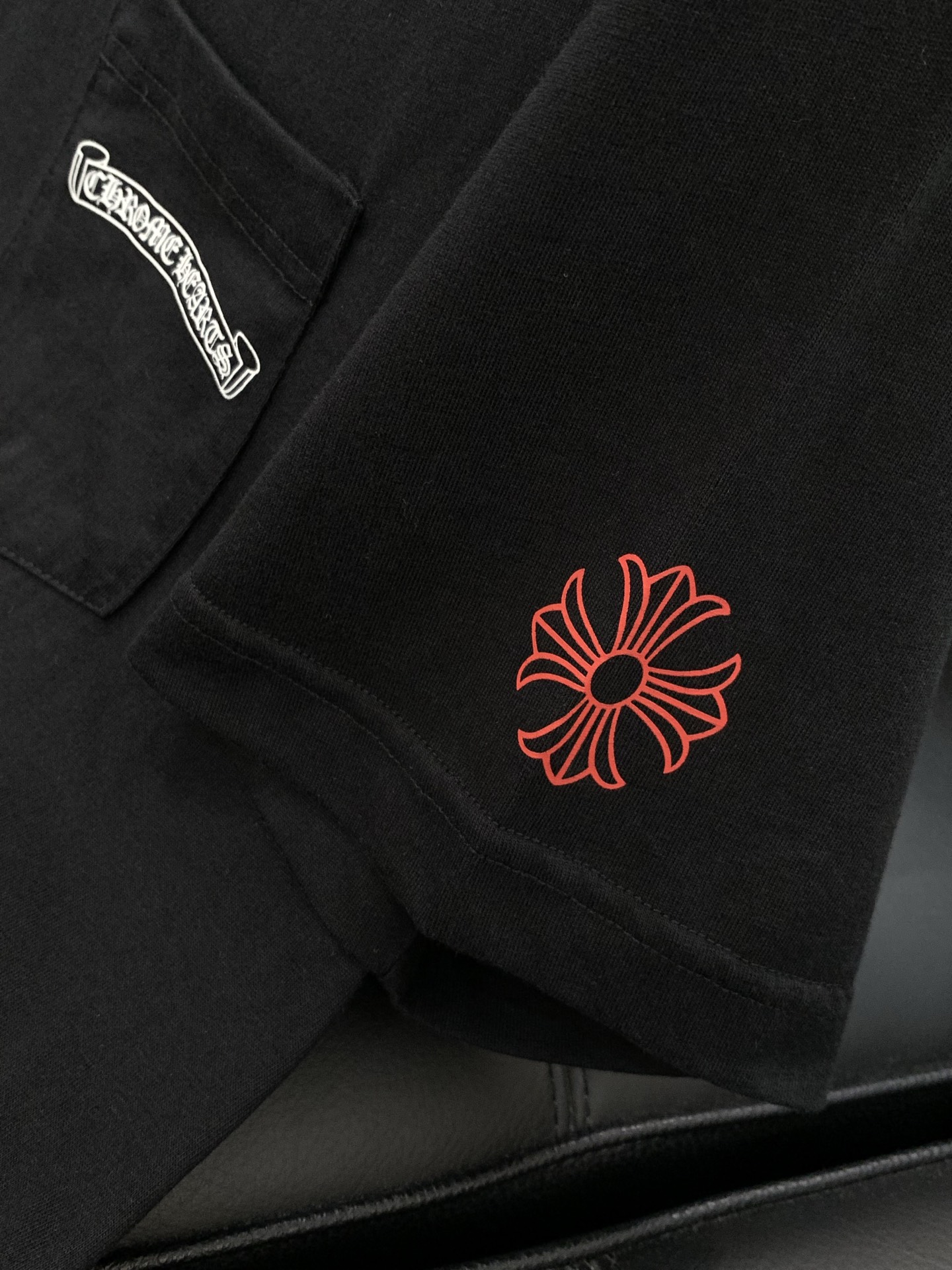 ，Chrome Hearts 克罗心，2026春夏新品，专柜同步有售，原单狠货，时尚休闲圆领短袖T恤，采
