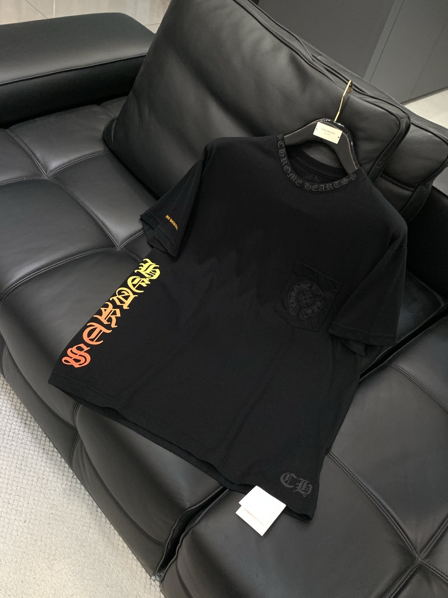 ，Chrome Hearts 克罗心，2026春夏新品，专柜同步有售，原单狠货，时尚休闲圆领短袖T恤，采