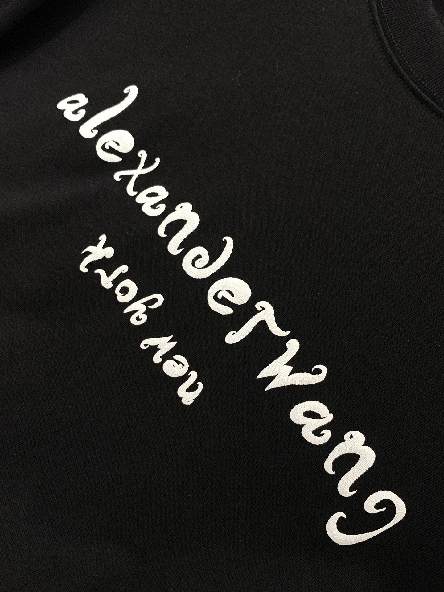 ，Alexander Wang 亚历山大·王，2026春夏新品，时尚休闲圆领短袖T恤，专柜同步有售，顶级