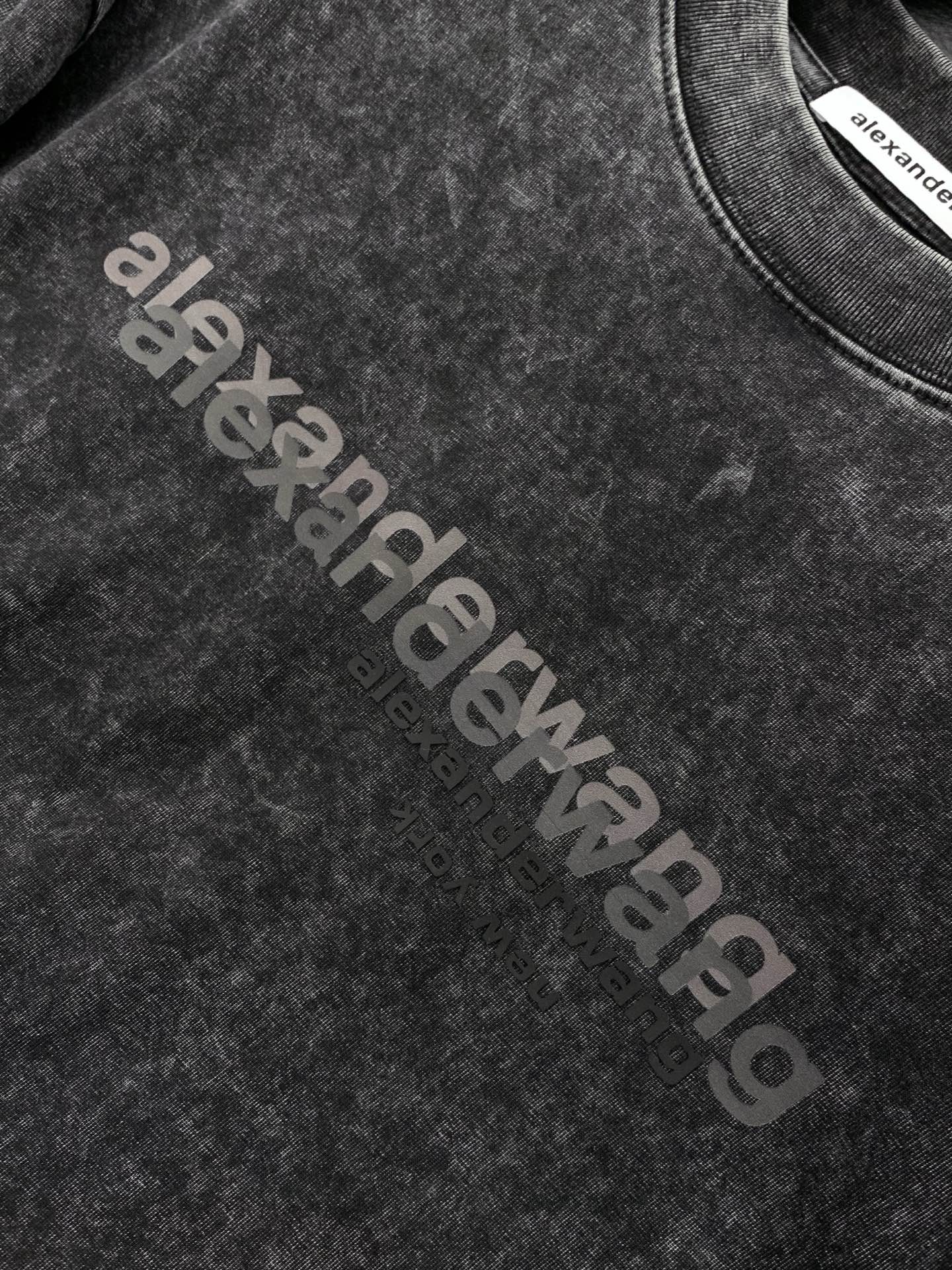 ，Alexander Wang 亚历山大·王，2026春夏新品，时尚休闲圆领短袖T恤，专柜同步有售，顶级