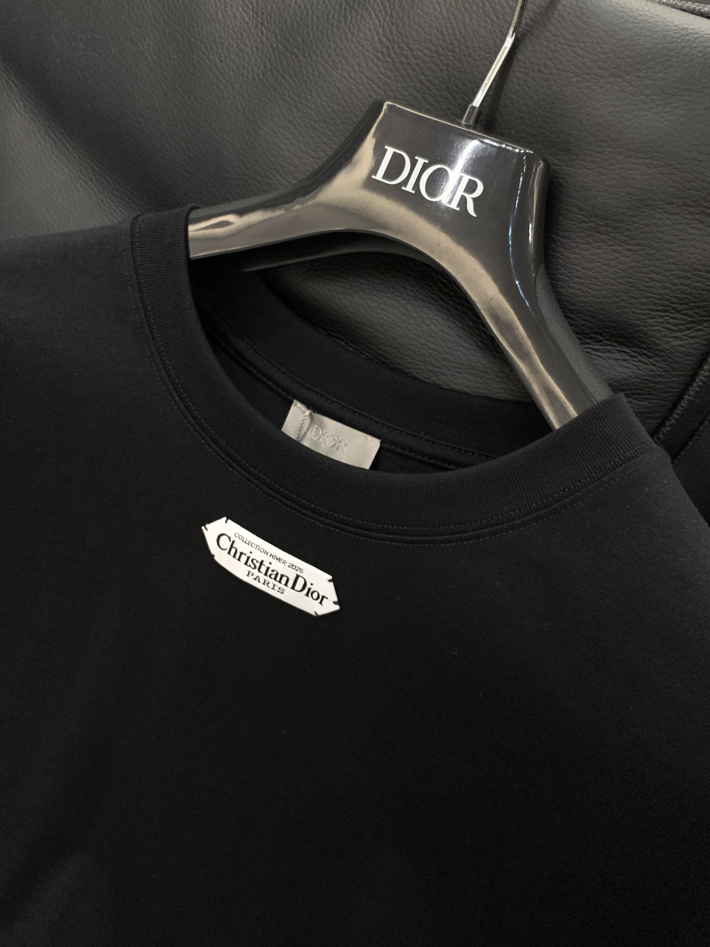 ，Dior 迪奥， 2026春夏新品，专柜同步有售，简约时尚休闲圆领短袖T恤，原版进口面料，舒适透气，顶