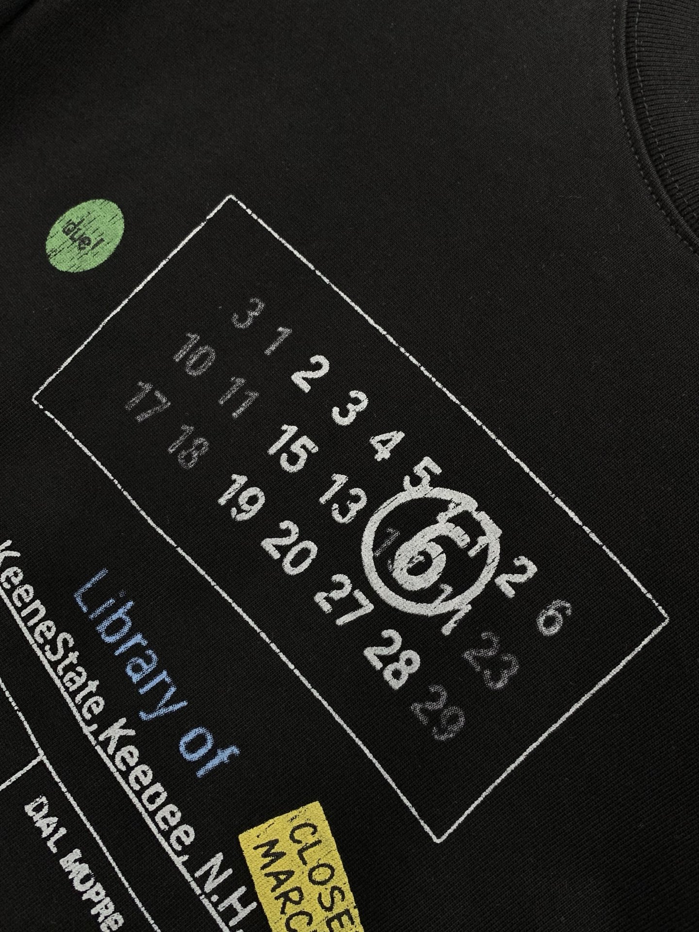 ，Maison Margiela马吉拉，春夏最新品，专柜同步有售，原单狠货，时尚休闲圆领短袖T恤，上身舒