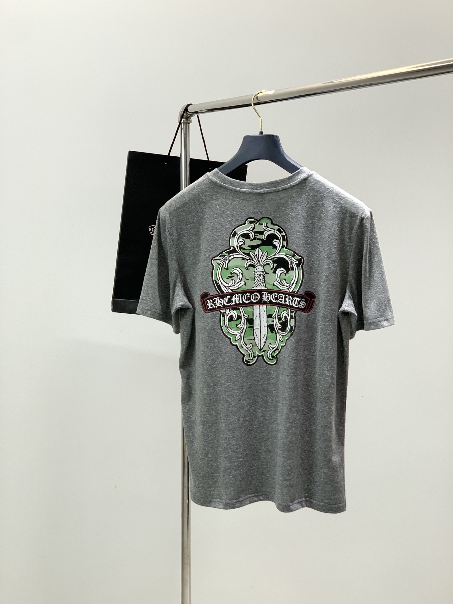 Мужская футболка с логотипом Chrome Hearts