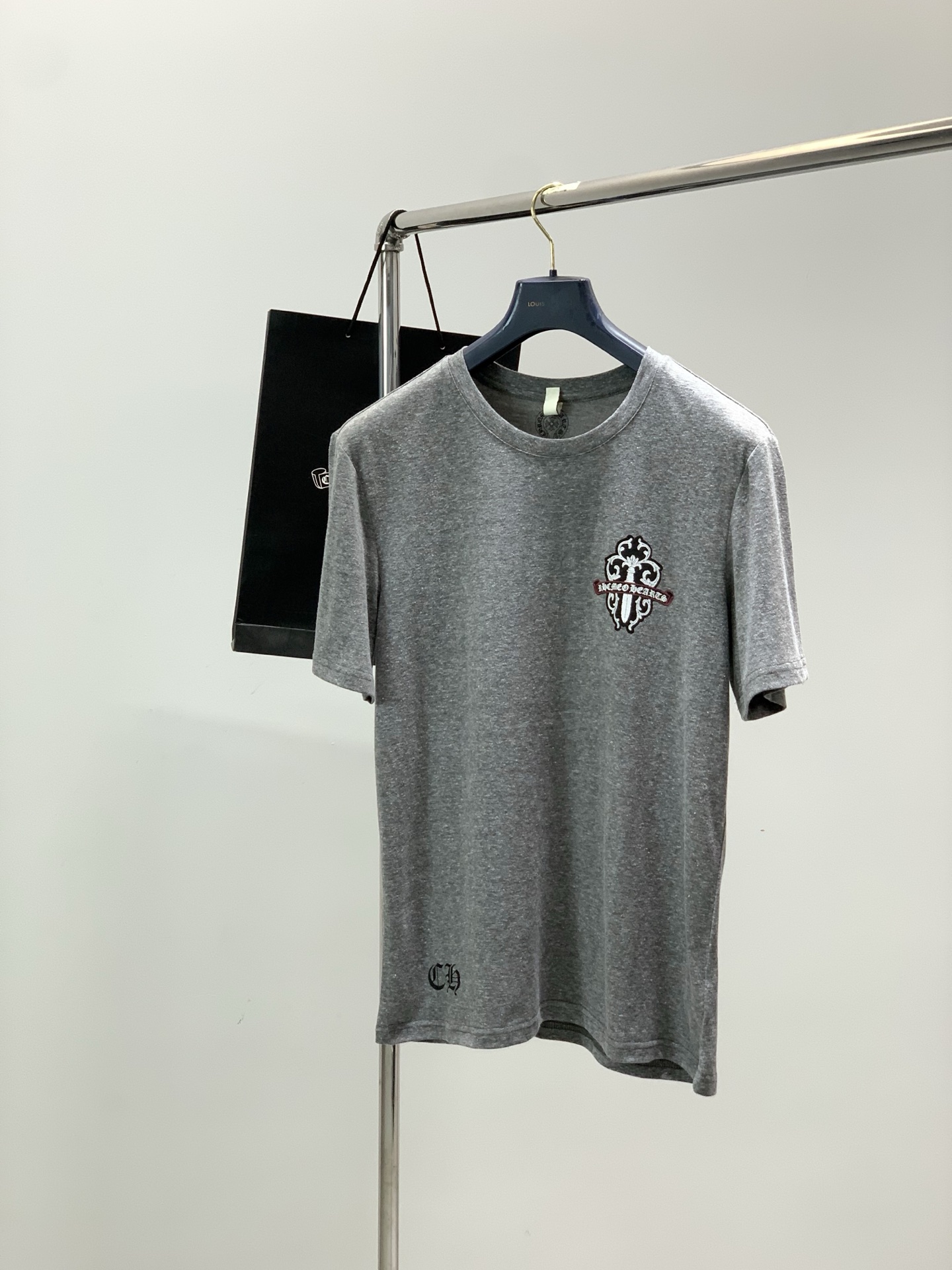 Мужская футболка с логотипом Chrome Hearts