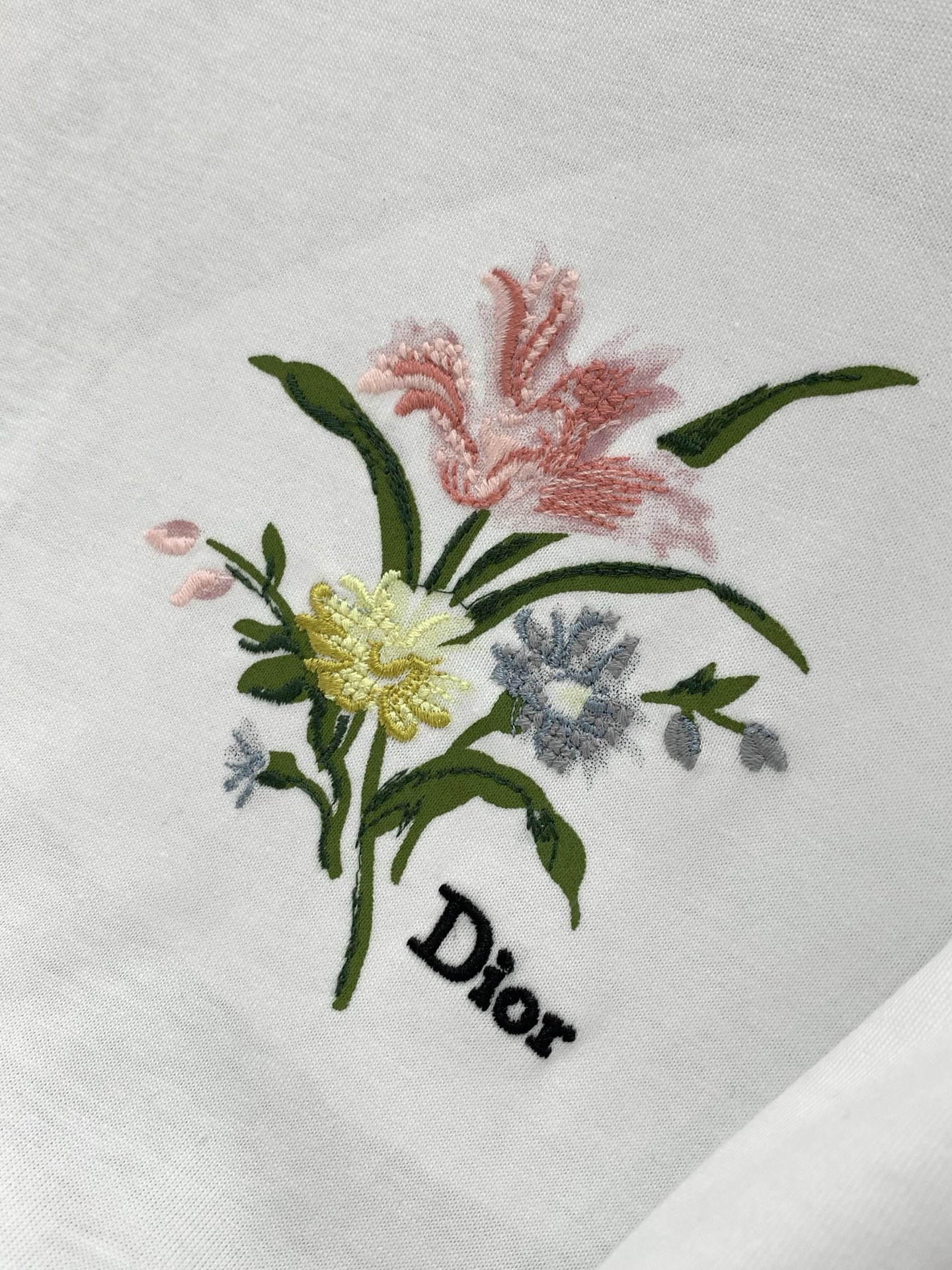 ，Dior 迪奥， 2026夏季新品，专柜同步有售，简约时尚休闲圆领短袖T恤，原版进口面料，舒适透气，顶