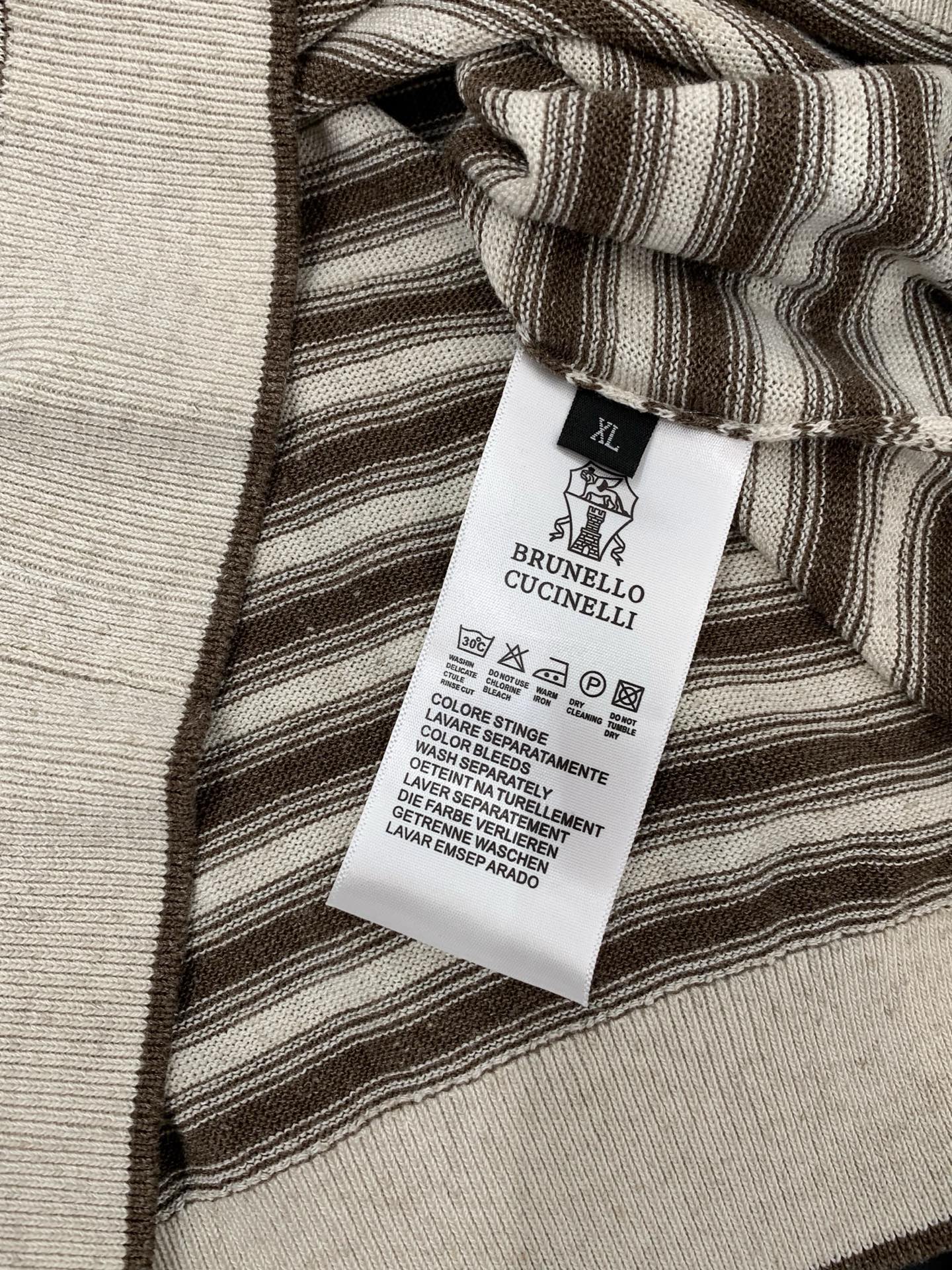 ，BC翻领咖啡色针织衫材质 亚麻混纺尺码M-3XL尺寸	M	   L	      XL	    2XL	