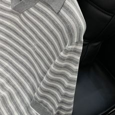 ,BC翻领咖啡色针织衫材质 亚麻混纺尺码M-3XL尺寸 M L XL 2XL ,BC翻领咖啡色针织衫材质 亚麻混纺尺码M-3XL尺寸 M L XL 2XL