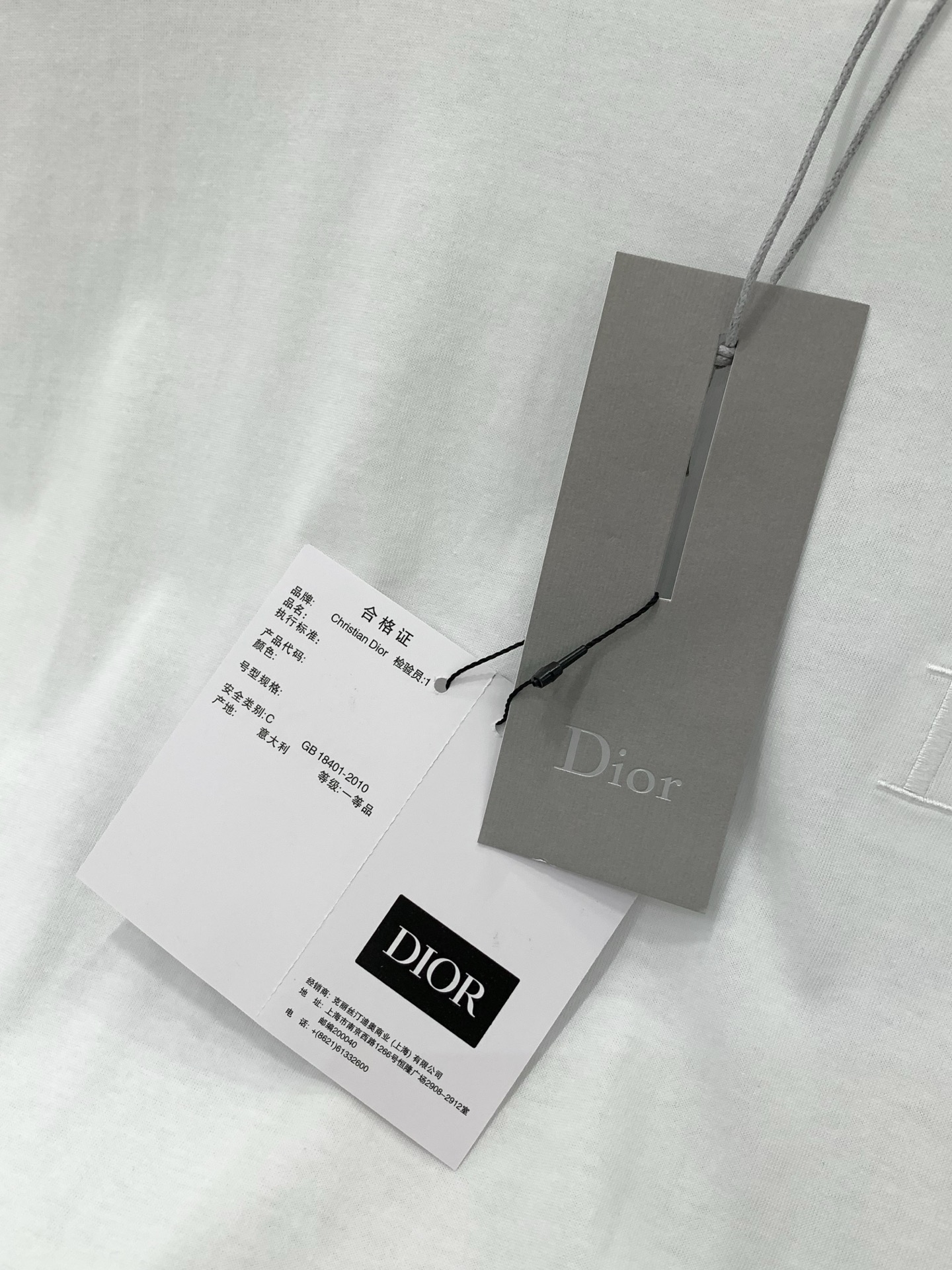 ，Dior 迪奥， 2026夏季新品，专柜同步有售，简约时尚休闲圆领短袖T恤，原版进口面料，舒适透气，顶