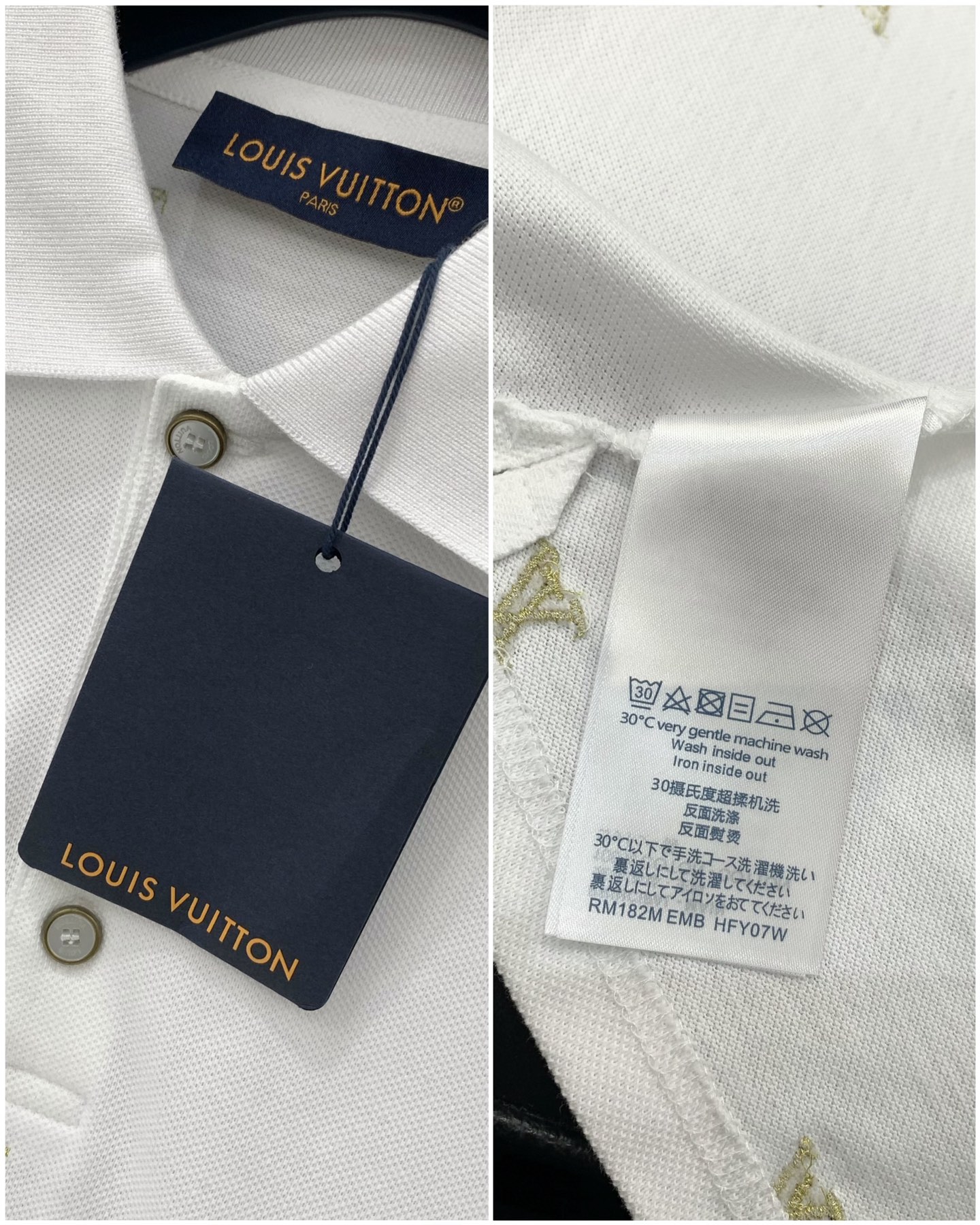 ，LouisVuitton 路易威登，2026夏季最新款，专柜同步有售，原单狠货，时尚休闲翻领短袖T恤，