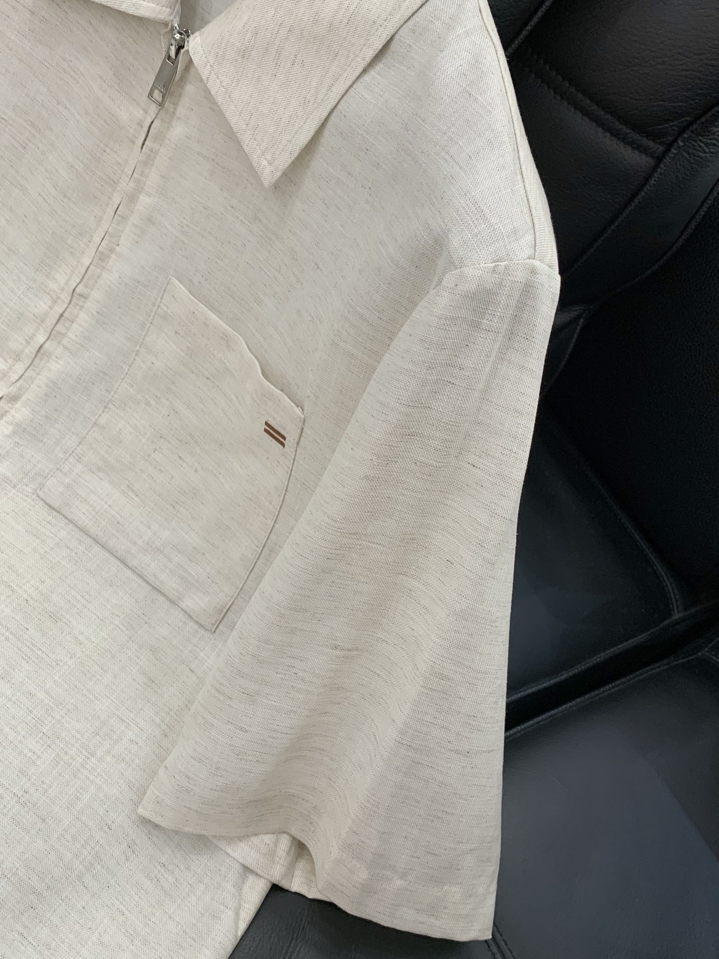 一套，杰尼亚 Zegna，2026夏季最新品，专柜同步有售，原单狠货，时尚休闲套装，采用进口原版棉麻面料
