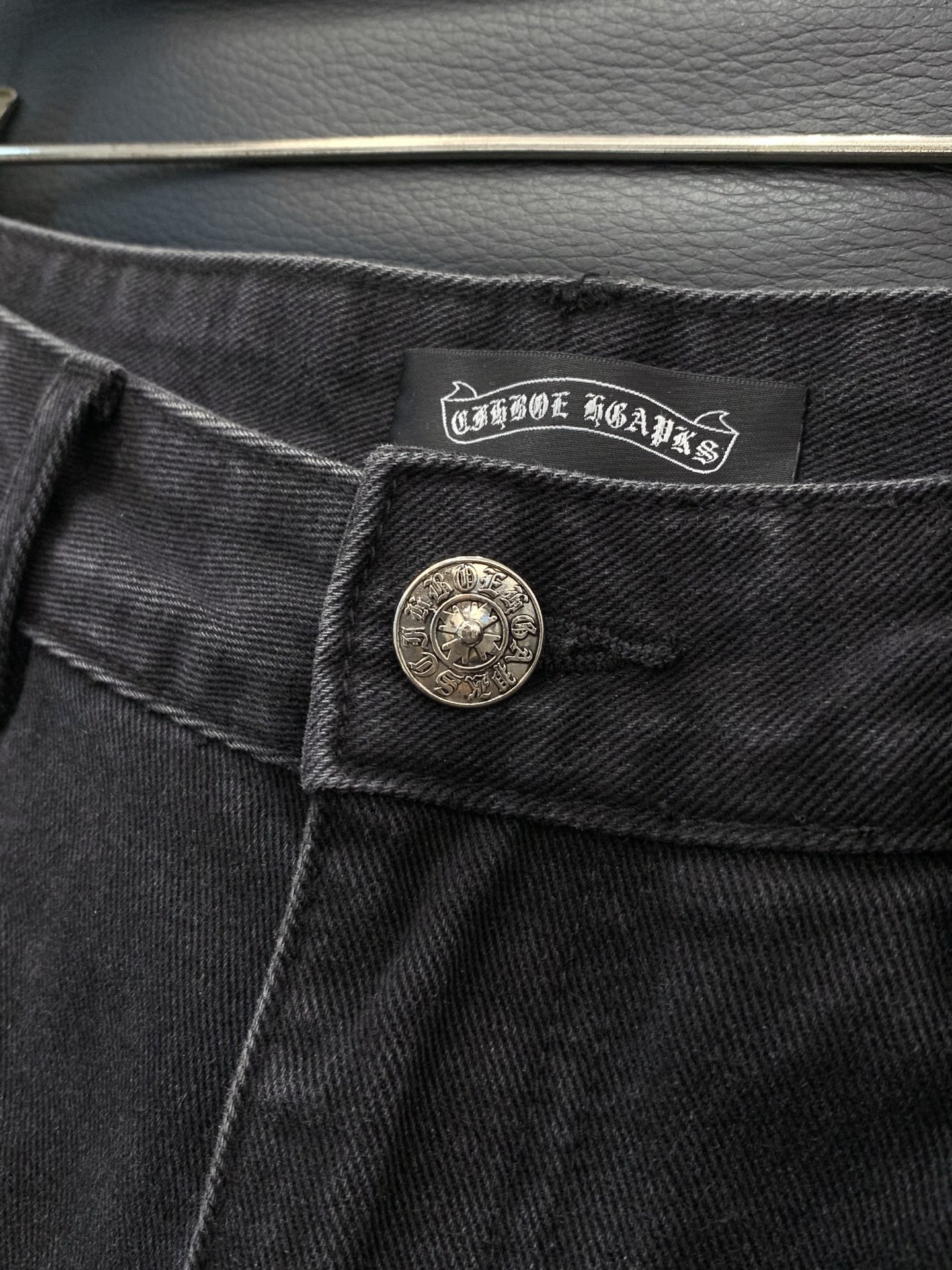 Chrome Hearts 克罗心牛仔短裤 牛仔短裤 ，男女同款式材质 牛仔布 尺码M-2XL
