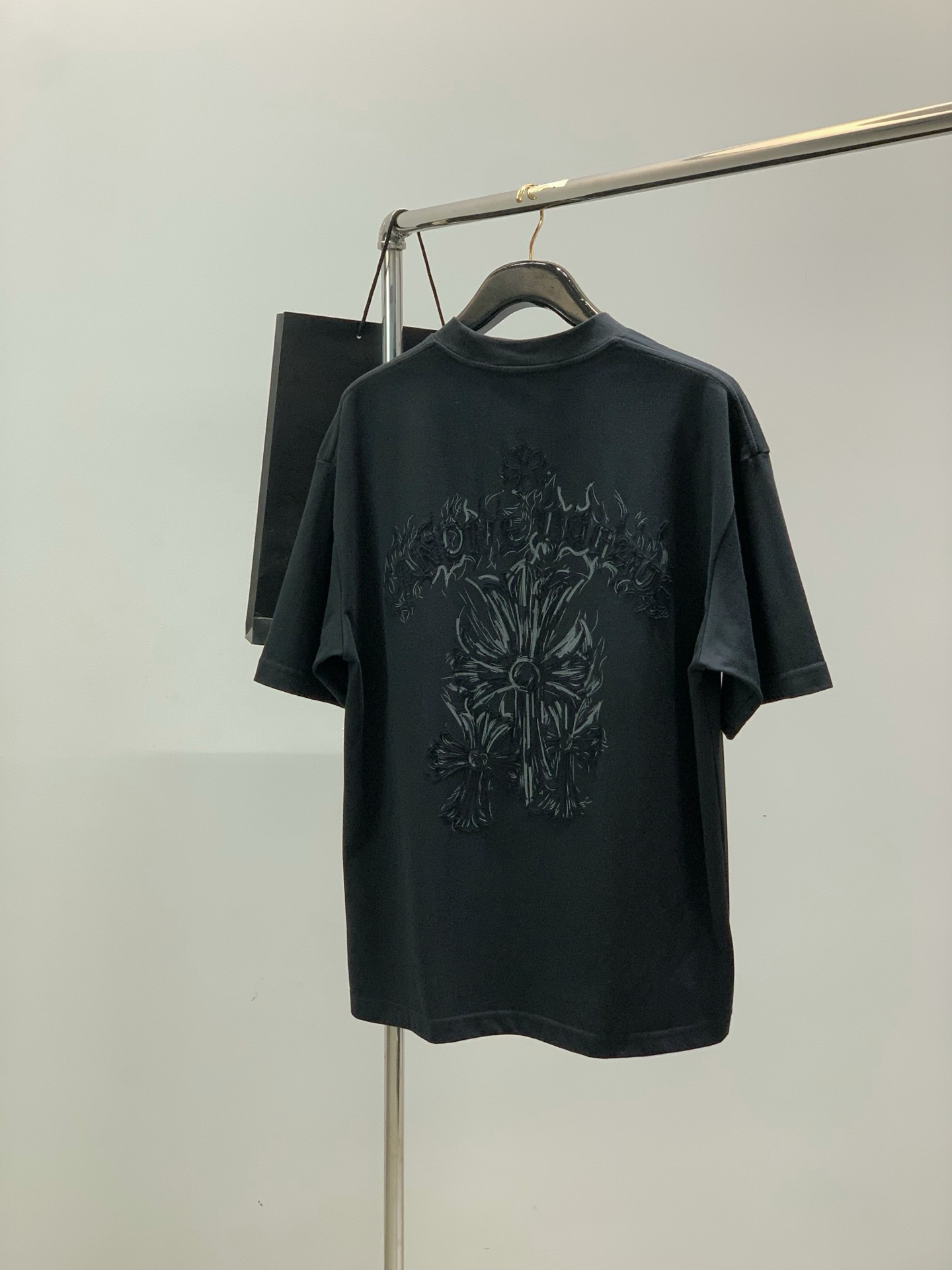 Chrome Hearts 克罗心，2026夏季新品，专柜同步有售，原单狠货，时尚休闲圆领短袖T恤，采用