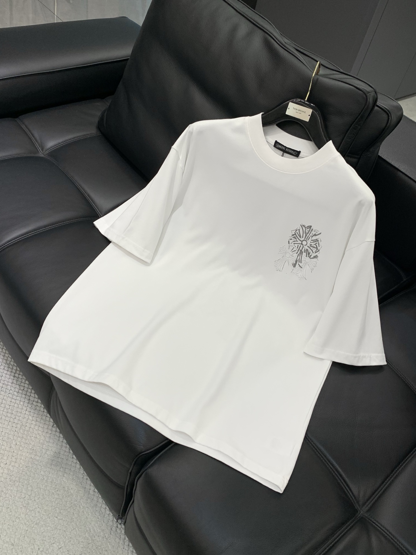 Chrome Hearts 克罗心，2026夏季新品，专柜同步有售，原单狠货，时尚休闲圆领短袖T恤，采用