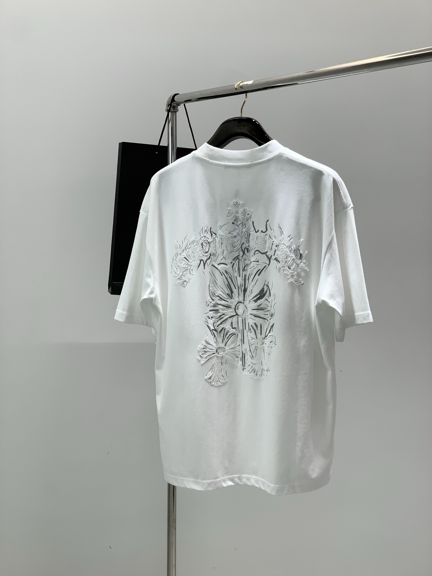 Chrome Hearts 克罗心，2026夏季新品，专柜同步有售，原单狠货，时尚休闲圆领短袖T恤，采用