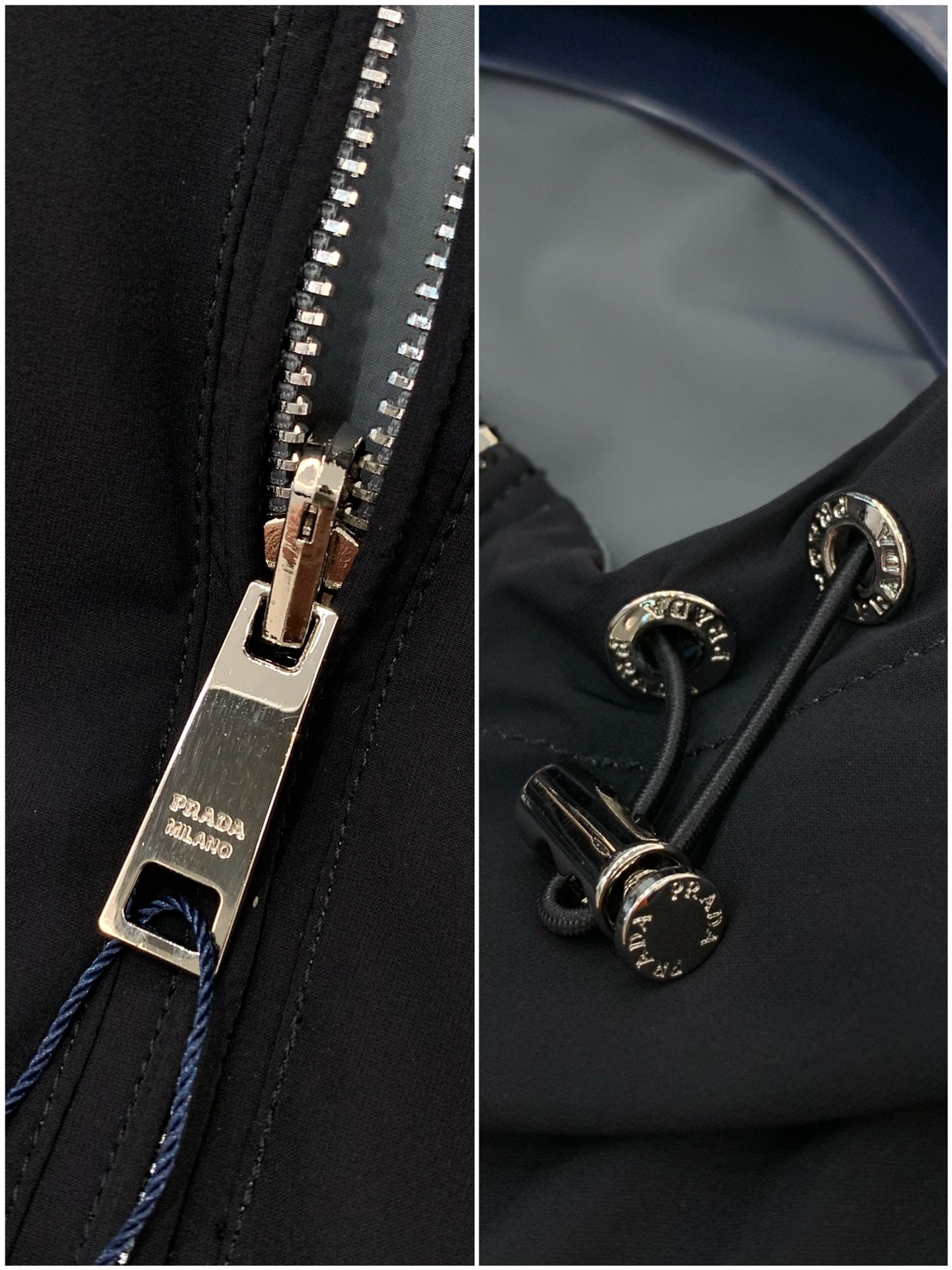 PRADA 普拉达，2026春秋最新品，专柜同步有售，时尚休闲两面穿连帽马甲，进口原版面料，做工极为复杂