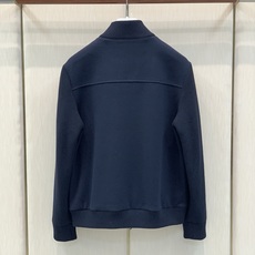 ,Loro Piana 羊毛混纺立领夹克拉链外套 材质 44%聚酯纤维 7.8%羊毛 15.3棉 ,Loro Piana 羊毛混纺立领夹克拉链外套 材质 44%聚酯纤维 7.8%羊毛 15.3棉