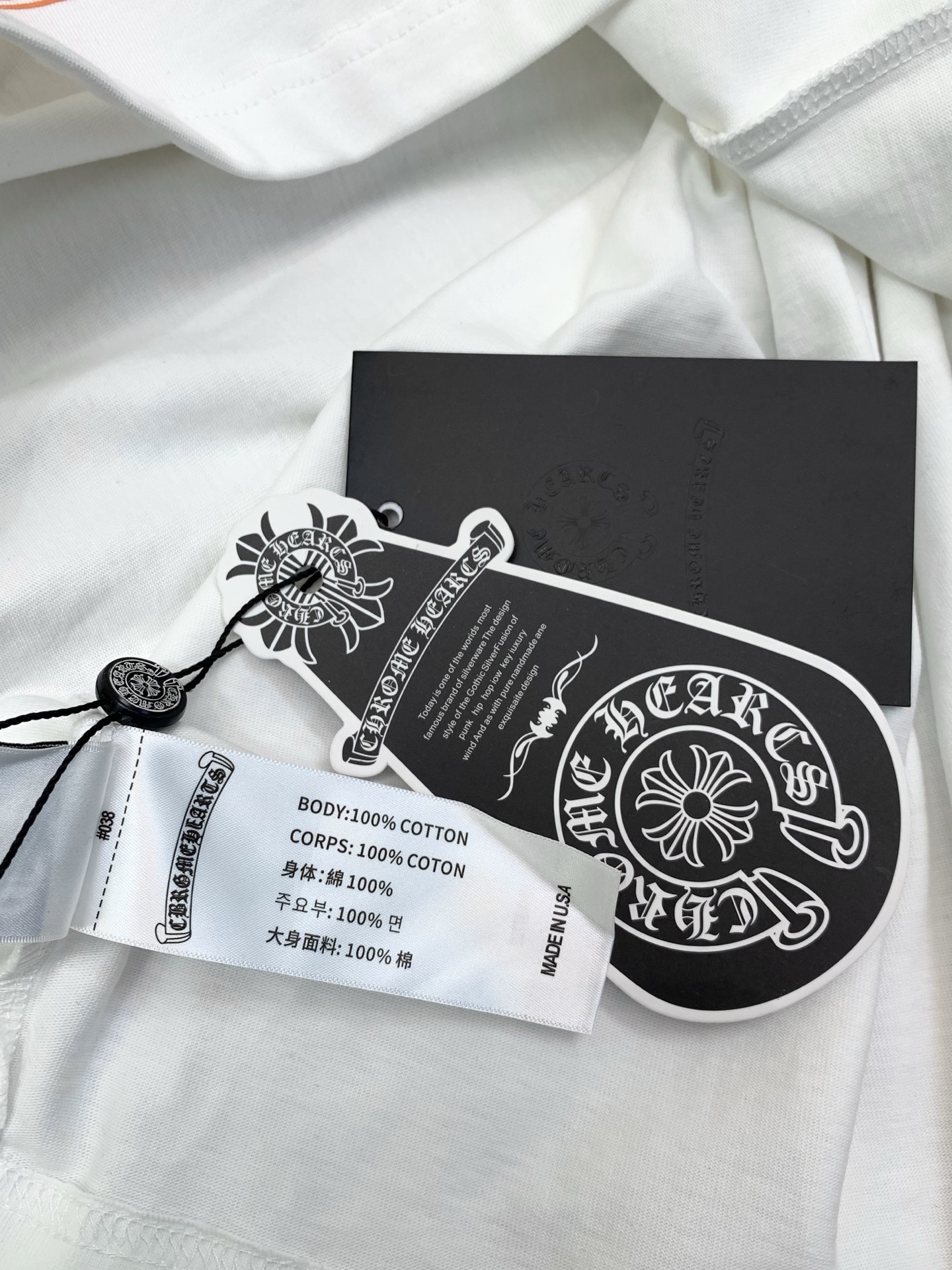，Chrome Hearts 克罗心，2026早秋新品，专柜同步有售，原单狠货，时尚休闲圆领长袖T恤，采用进口原版面料，
