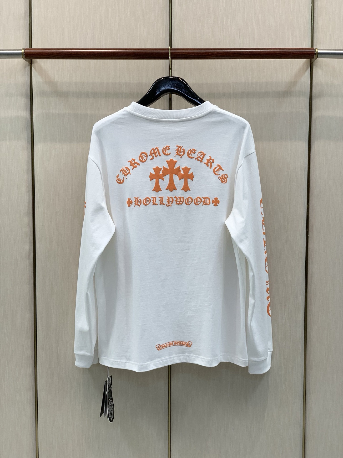 ，Chrome Hearts 克罗心，2026早秋新品，专柜同步有售，原单狠货，时尚休闲圆领长袖T恤，采用进口原版面料，