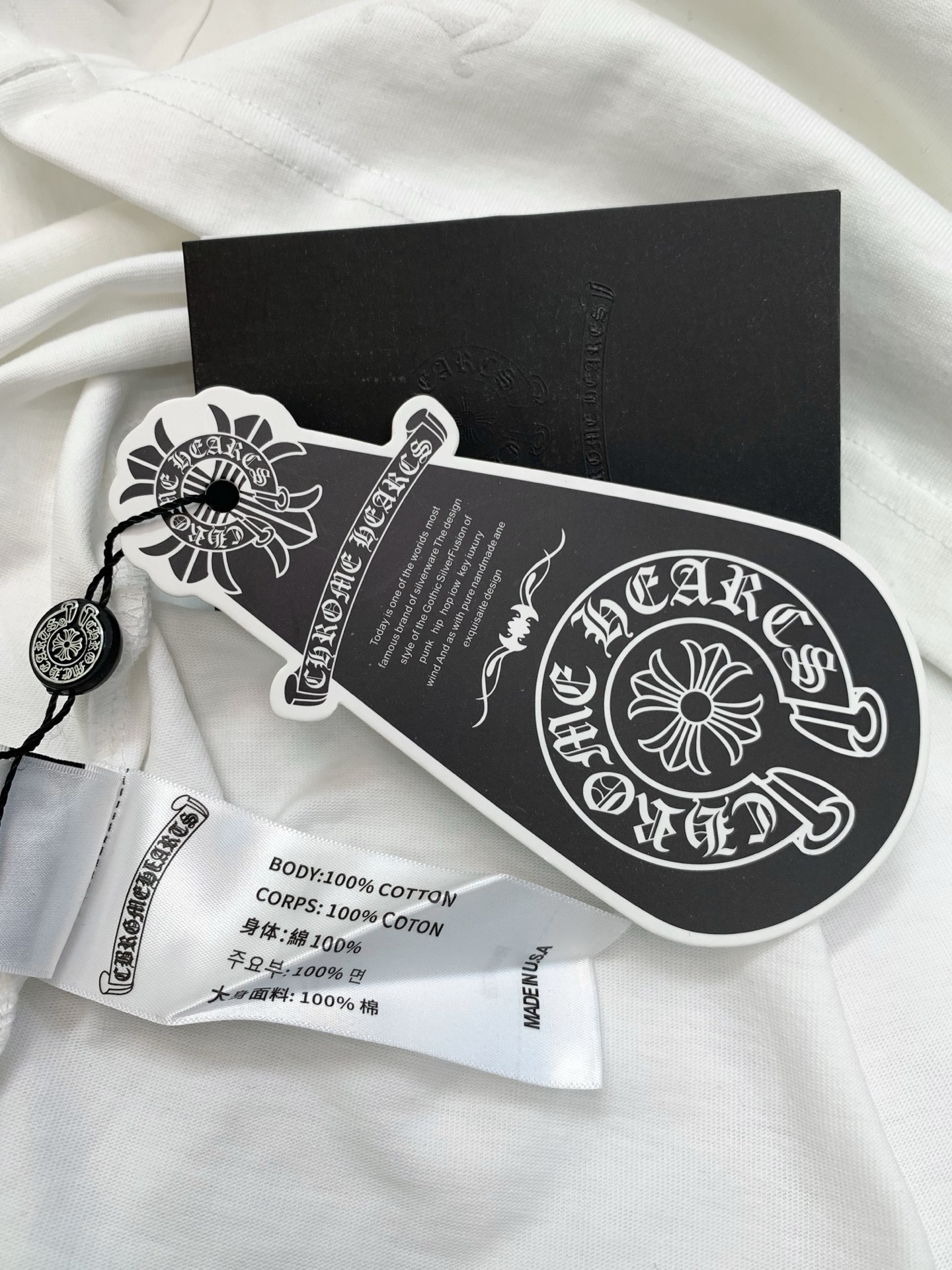 ，Chrome Hearts 克罗心，2026早秋新品，专柜同步有售，原单狠货，时尚休闲圆领长袖T恤，采用进口原版面料，