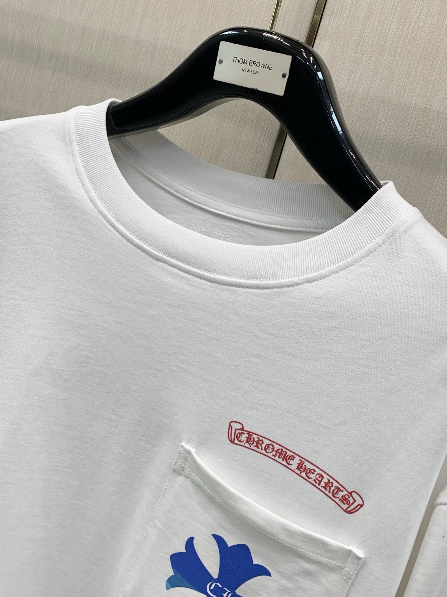 ，Chrome Hearts 克罗心，2026早秋新品，专柜同步有售，原单狠货，时尚休闲圆领长袖T恤，采用进口原版面料，