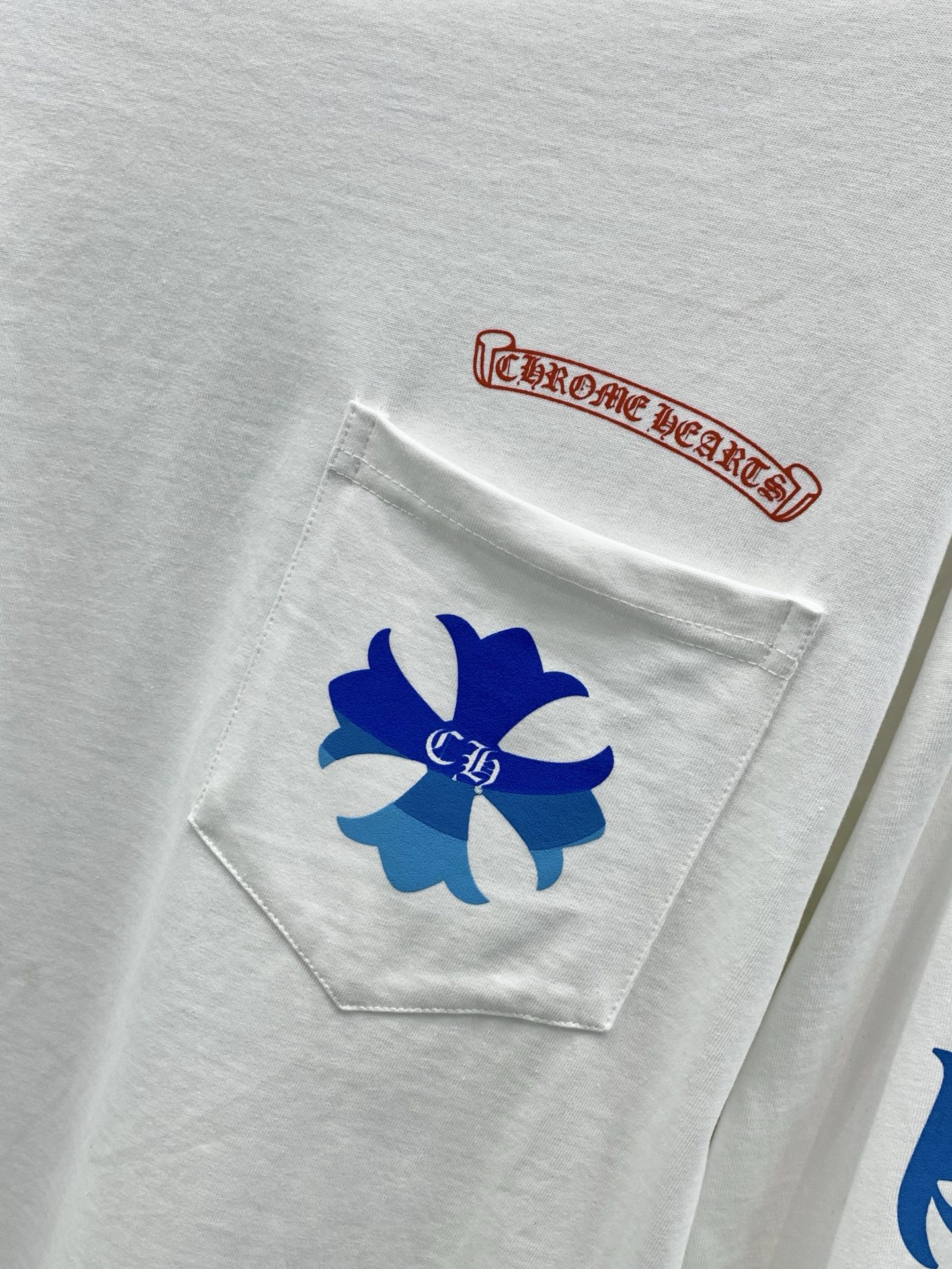 ，Chrome Hearts 克罗心，2026早秋新品，专柜同步有售，原单狠货，时尚休闲圆领长袖T恤，采用进口原版面料，