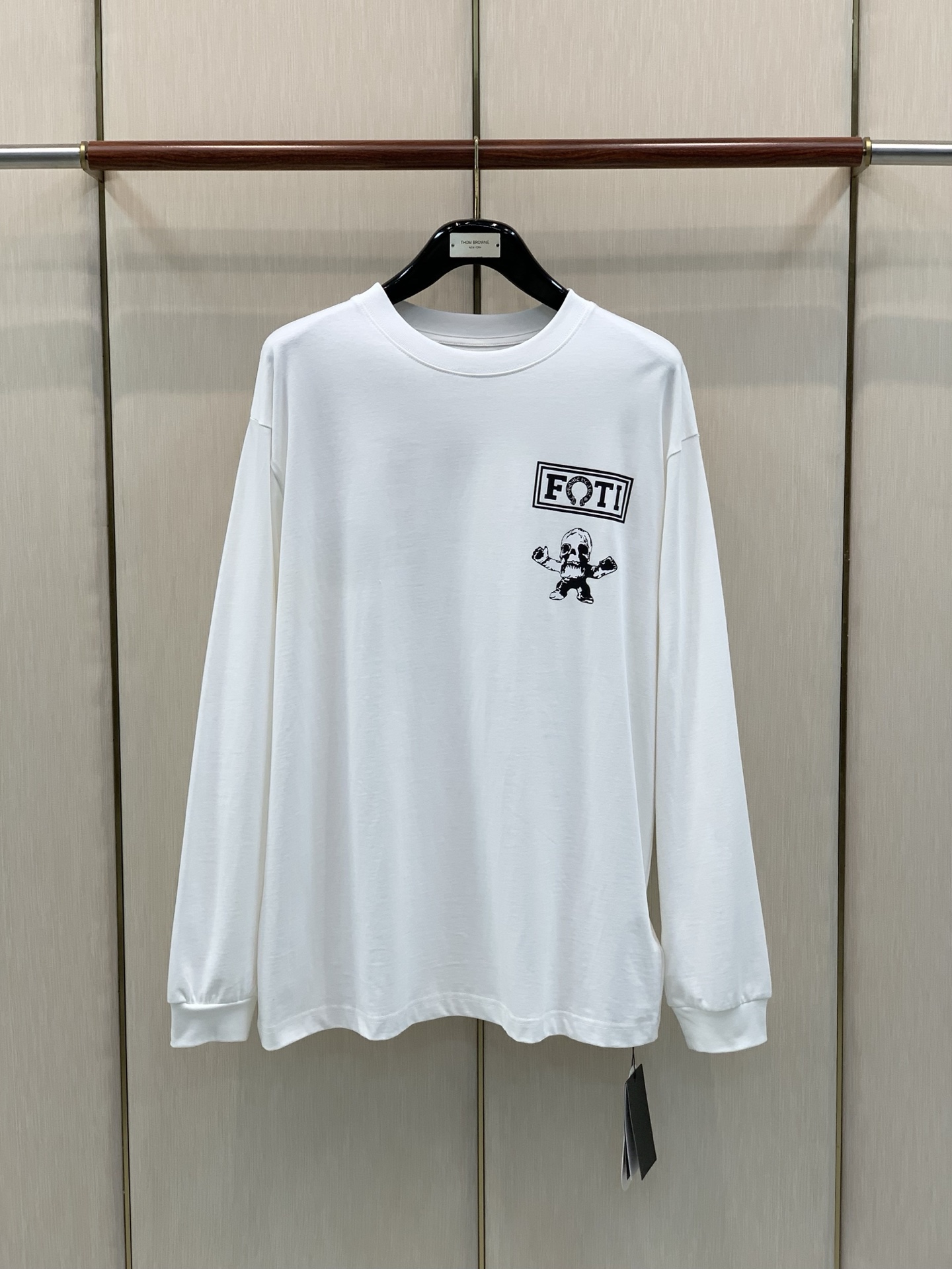 ，Chrome Hearts 克罗心，2026早秋新品，专柜同步有售，原单狠货，时尚休闲圆领长袖T恤，采用进口原版面料，