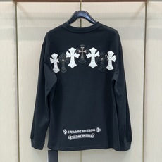 ,Chrome Hearts 克罗心,2026早秋新品,专柜同步有售,原单狠货,时尚休闲圆领长袖T恤,采用进口原版面料, ,Chrome Hearts 克罗心,2026早秋新品,专柜同步有售,原单狠货,时尚休闲圆领长袖T恤,采用进口原版面料,