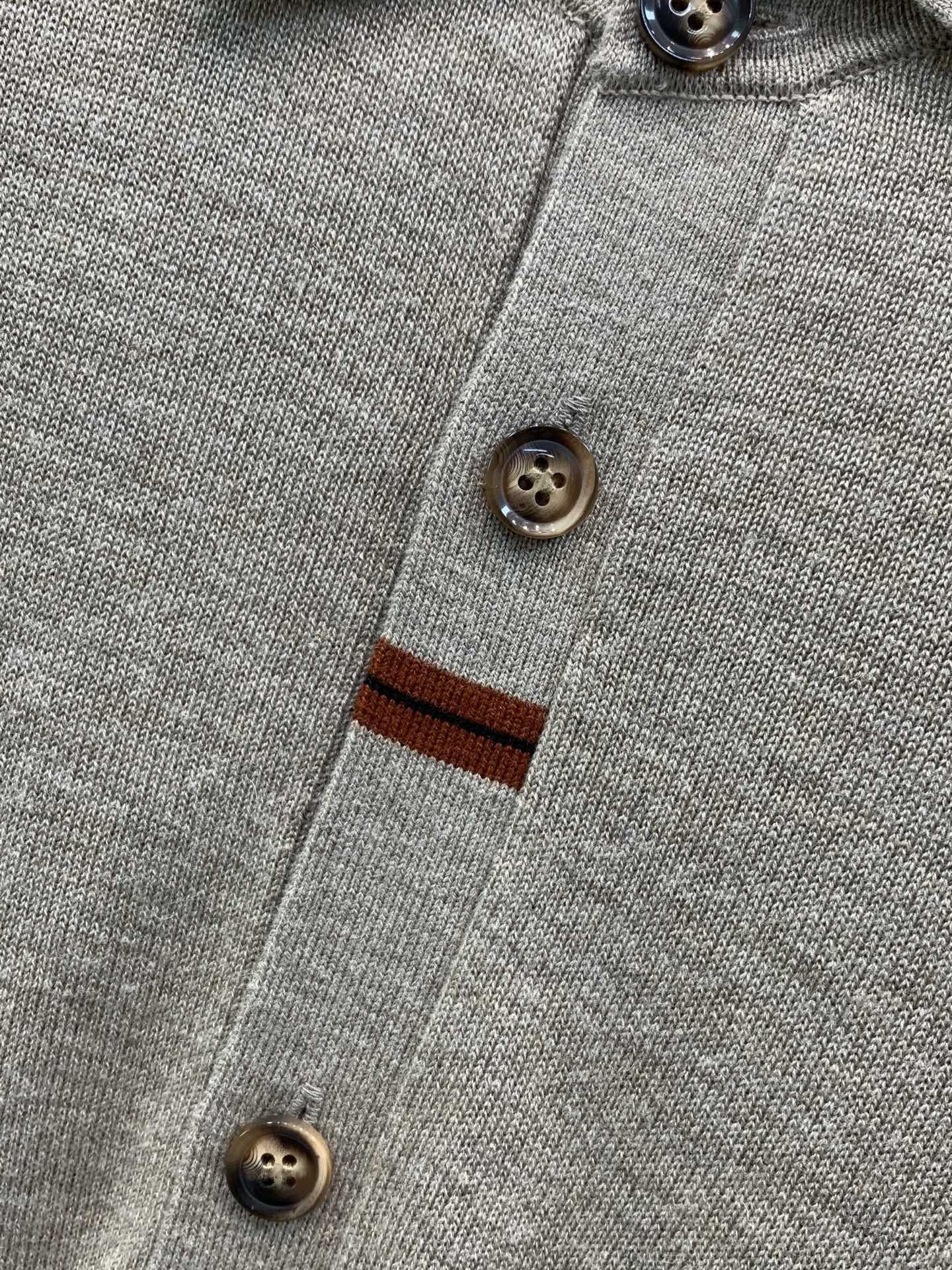 ，杰尼亚 Zegna，2026秋季最新品，专柜同步有售，原单狠货，时尚休闲针织毛衣，采用进口原版面料，舒适透气，上身帅气
