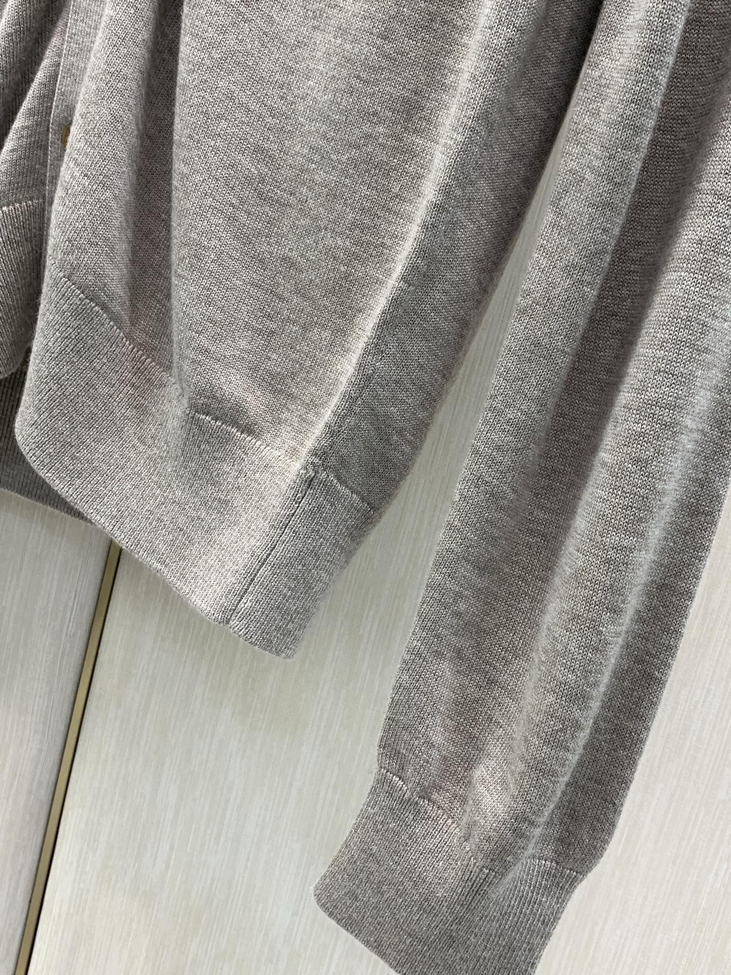，杰尼亚 Zegna，2026秋季最新品，专柜同步有售，原单狠货，时尚休闲针织毛衣，采用进口原版面料，舒适透气，上身帅气