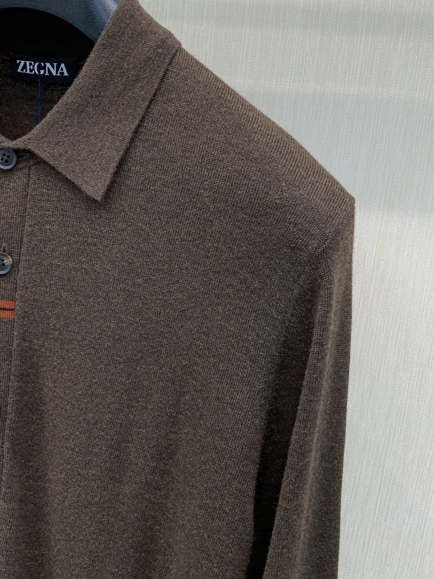 ，杰尼亚 Zegna，2026秋季最新品，专柜同步有售，原单狠货，时尚休闲针织毛衣，采用进口原版面料，舒适透气，上身帅气