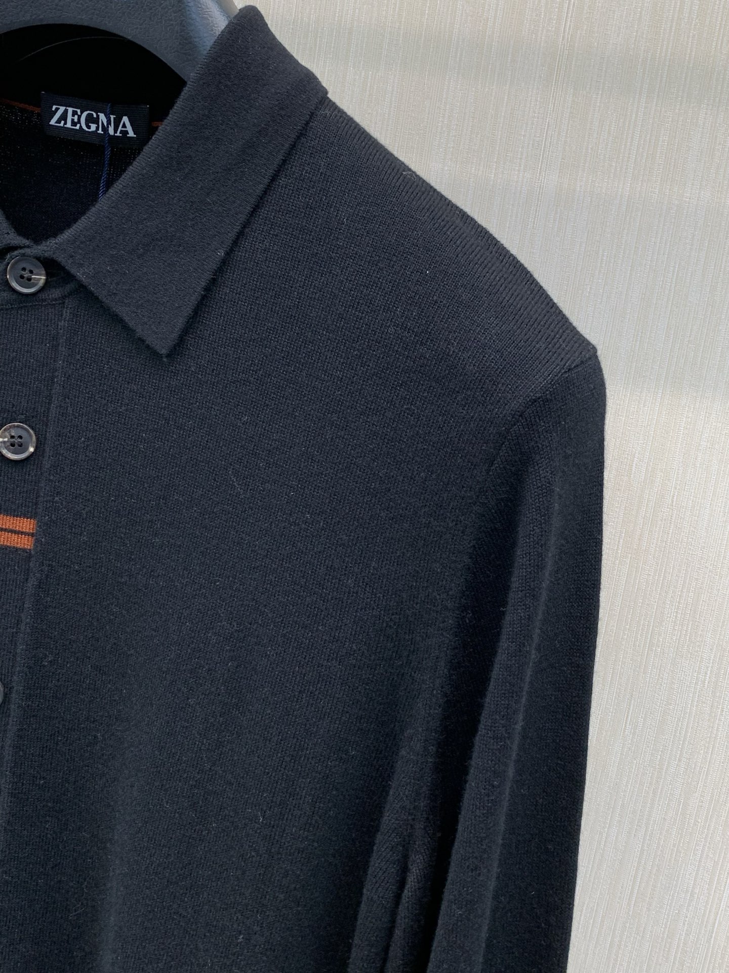 ，杰尼亚 Zegna，2026秋季最新品，专柜同步有售，原单狠货，时尚休闲针织毛衣，采用进口原版面料，舒适透气，上身帅气