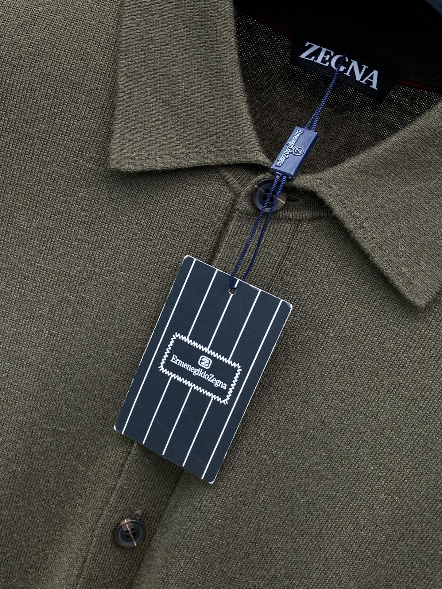 ，杰尼亚 Zegna，2026秋季最新品，专柜同步有售，原单狠货，时尚休闲针织毛衣，采用进口原版面料，舒适透气，上身帅气