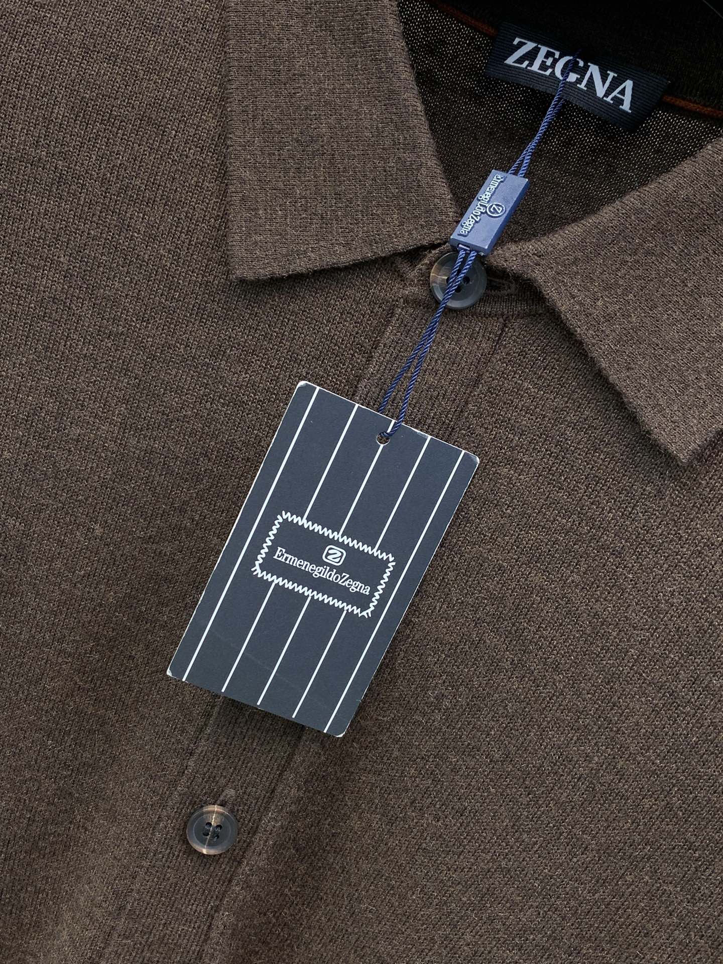 ，杰尼亚 Zegna，2026秋季最新品，专柜同步有售，原单狠货，时尚休闲针织毛衣，采用进口原版面料，舒适透气，上身帅气