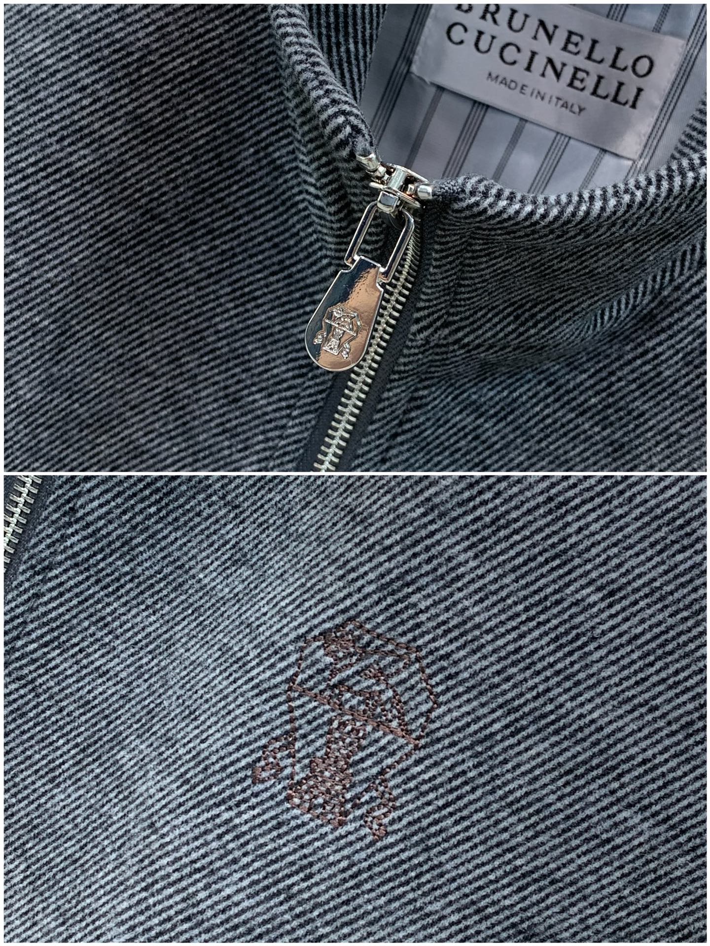 ，BRUNELLO CUCINELLI 意大利神狮，2026秋冬最新品，专柜同步有售，原单狠货，时尚休闲立领马甲，采用进