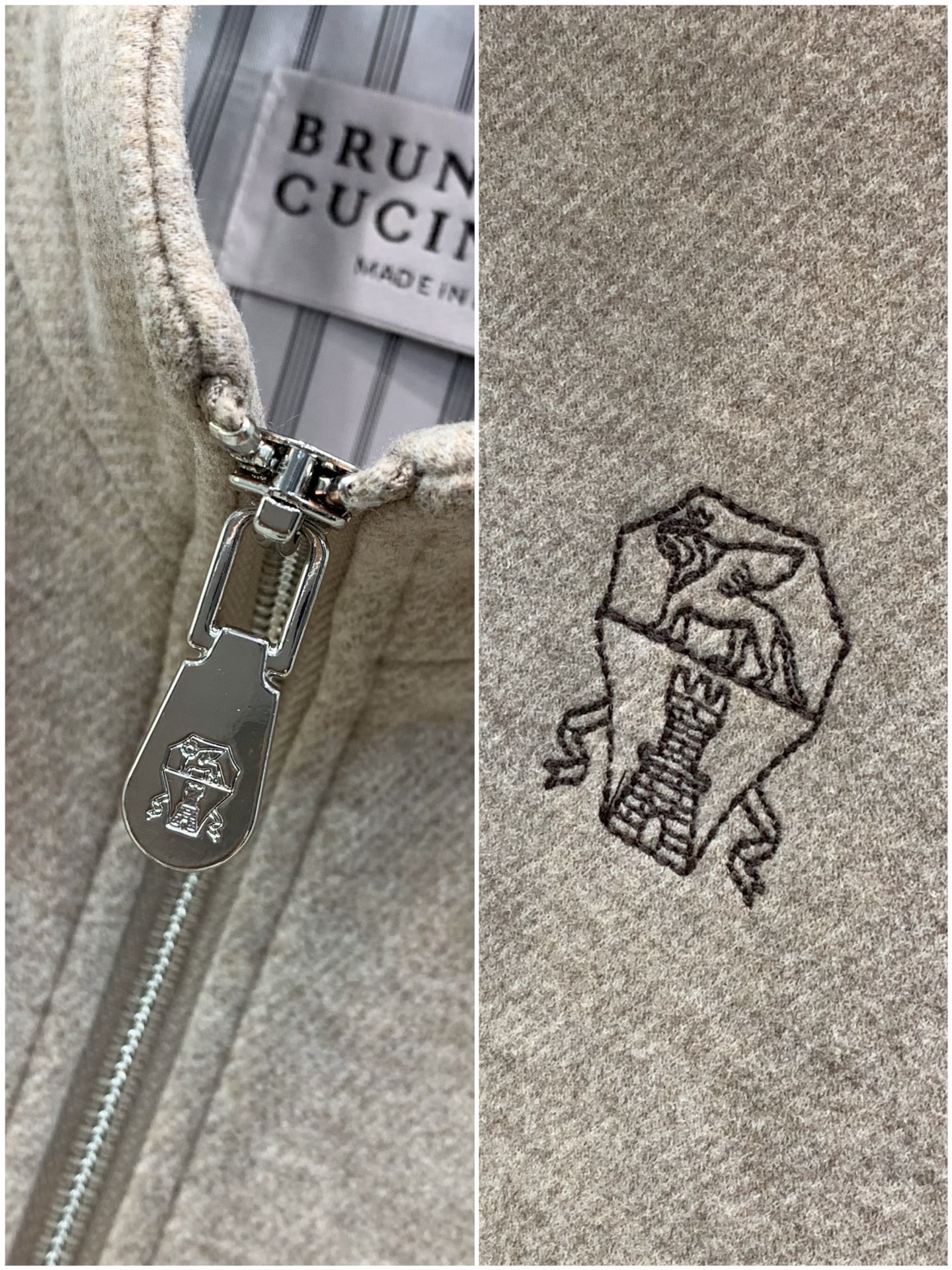 ，BRUNELLO CUCINELLI 意大利神狮，2026秋冬最新品，专柜同步有售，原单狠货，时尚休闲立领马甲，采用进