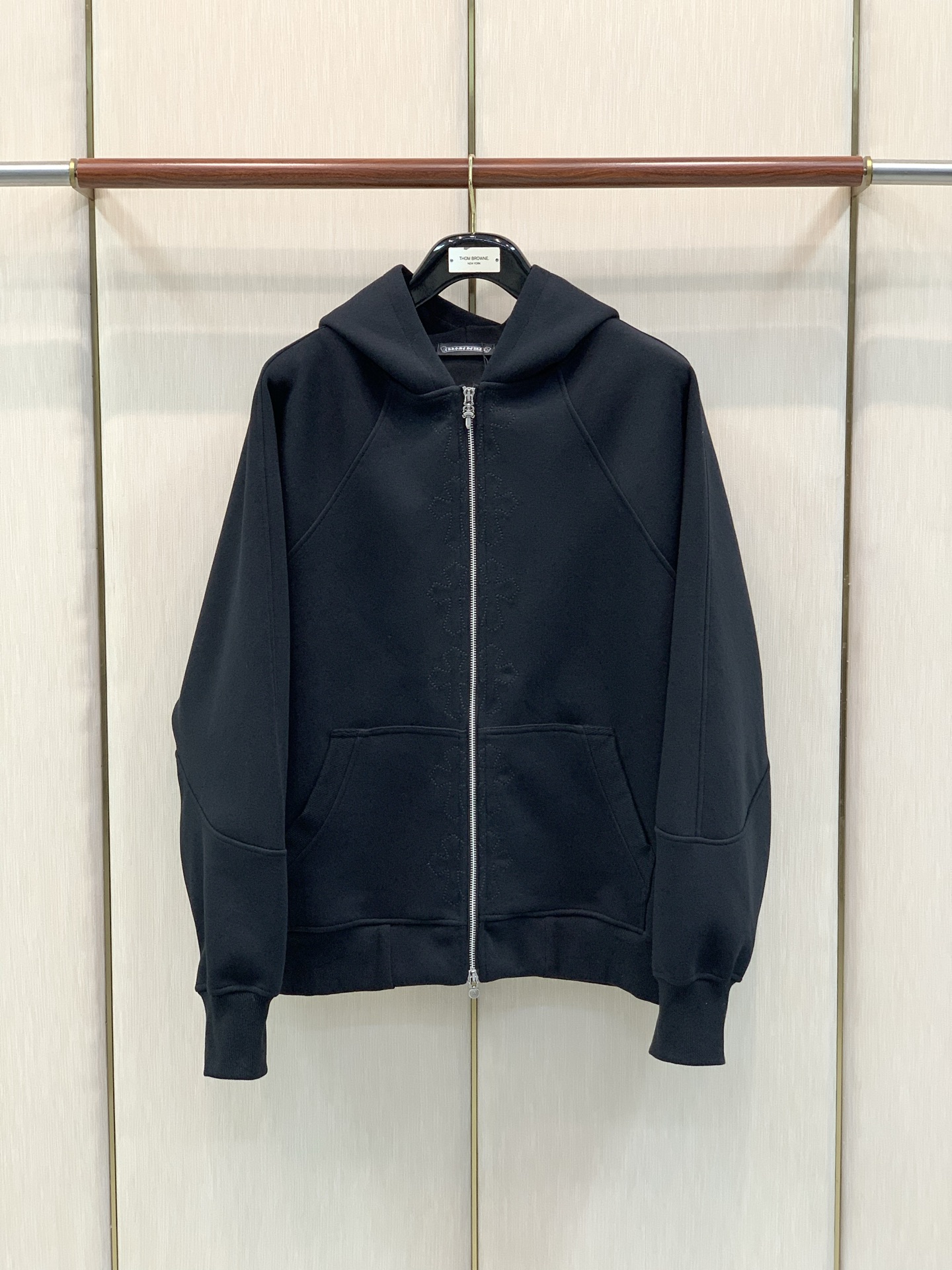 ，Chrome Hearts 克罗心，2026秋季新品，专柜同步有售，原单狠货，时尚休闲连帽卫衣外套，采用进口原版面料，