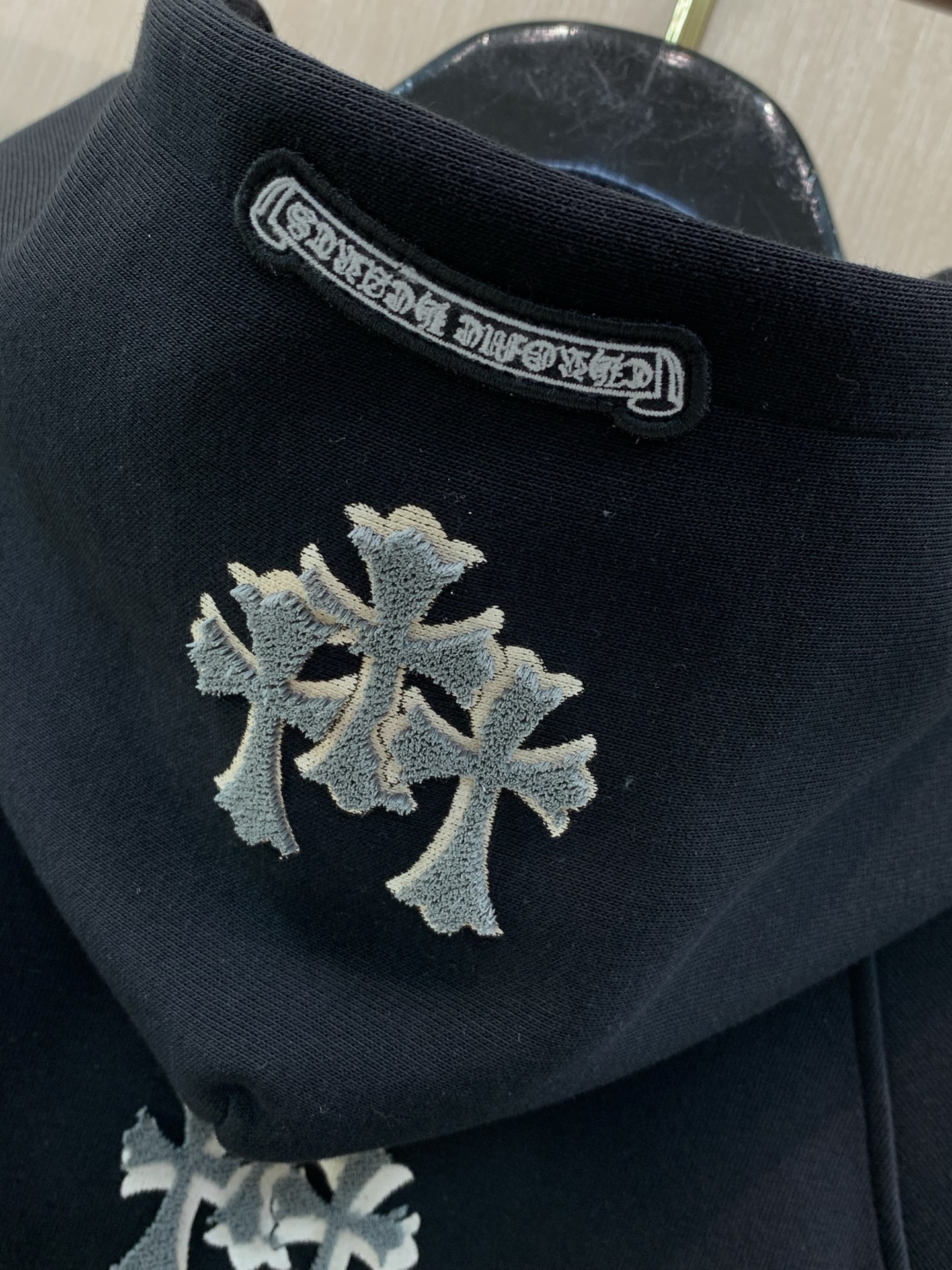 ，Chrome Hearts 克罗心，2026秋季新品，专柜同步有售，原单狠货，时尚休闲连帽卫衣外套，采用进口原版面料，