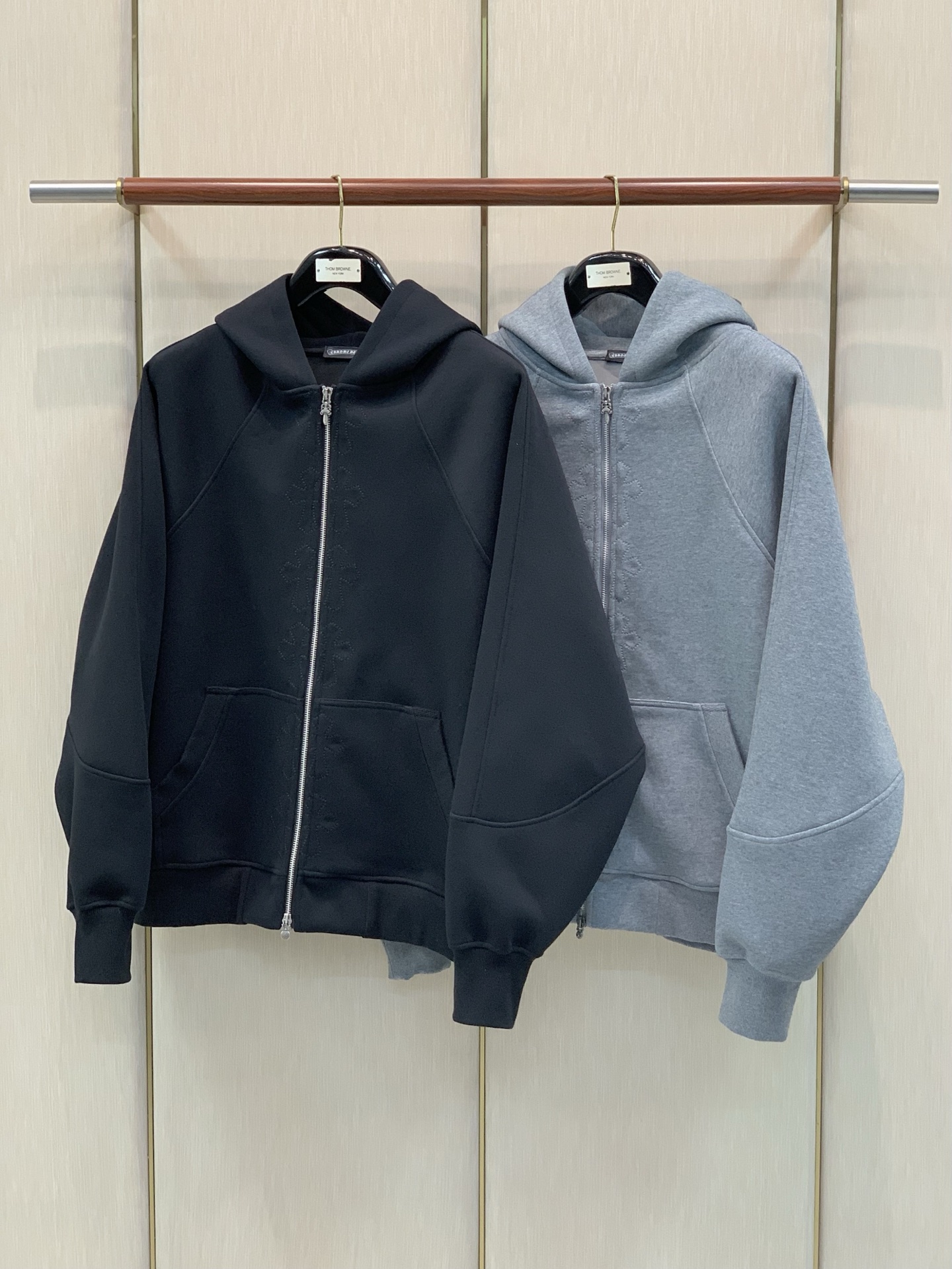，Chrome Hearts 克罗心，2026秋季新品，专柜同步有售，原单狠货，时尚休闲连帽卫衣外套，采用进口原版面料，