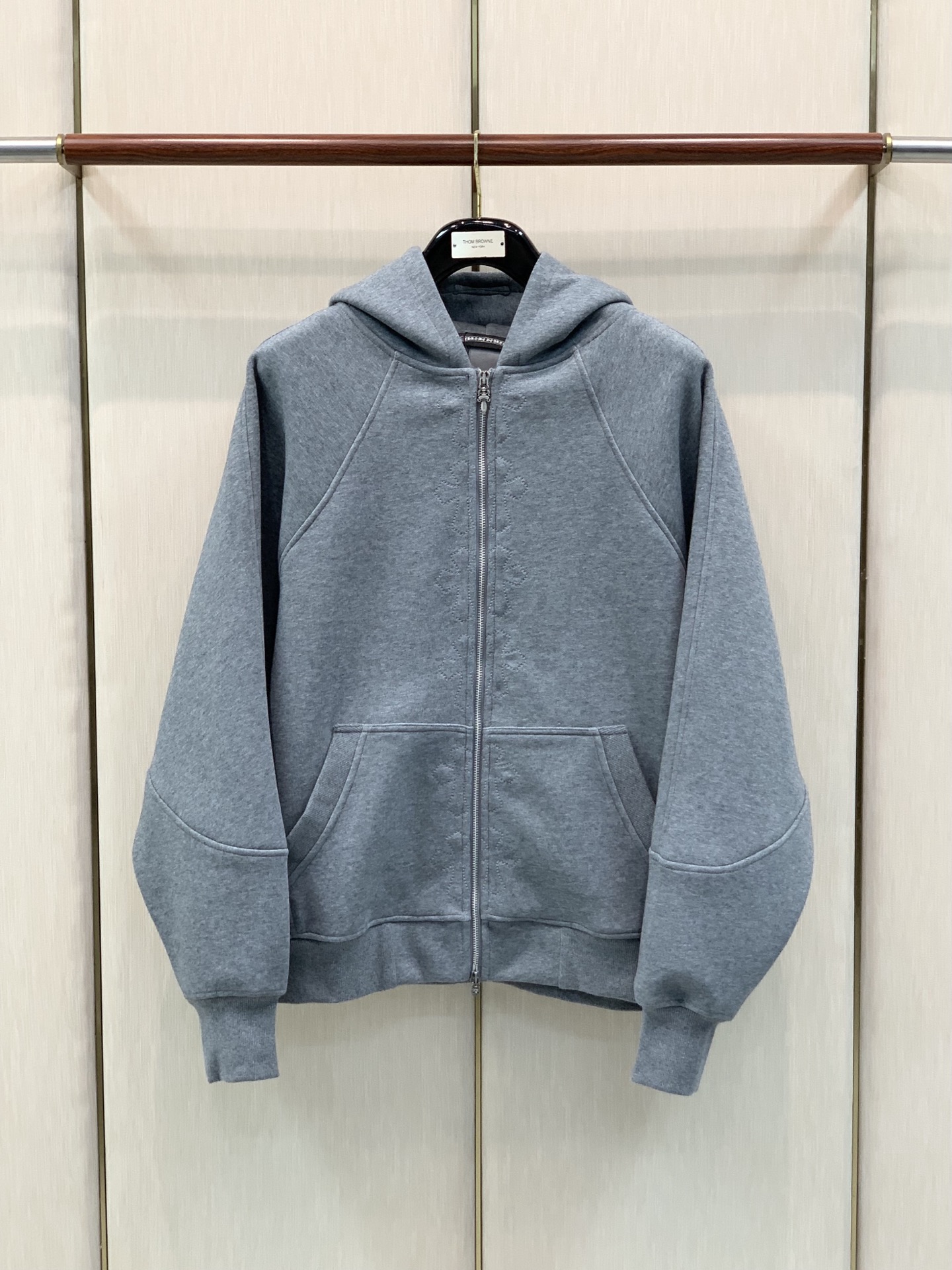 ，Chrome Hearts 克罗心，2026秋季新品，专柜同步有售，原单狠货，时尚休闲连帽卫衣外套，采用进口原版面料，