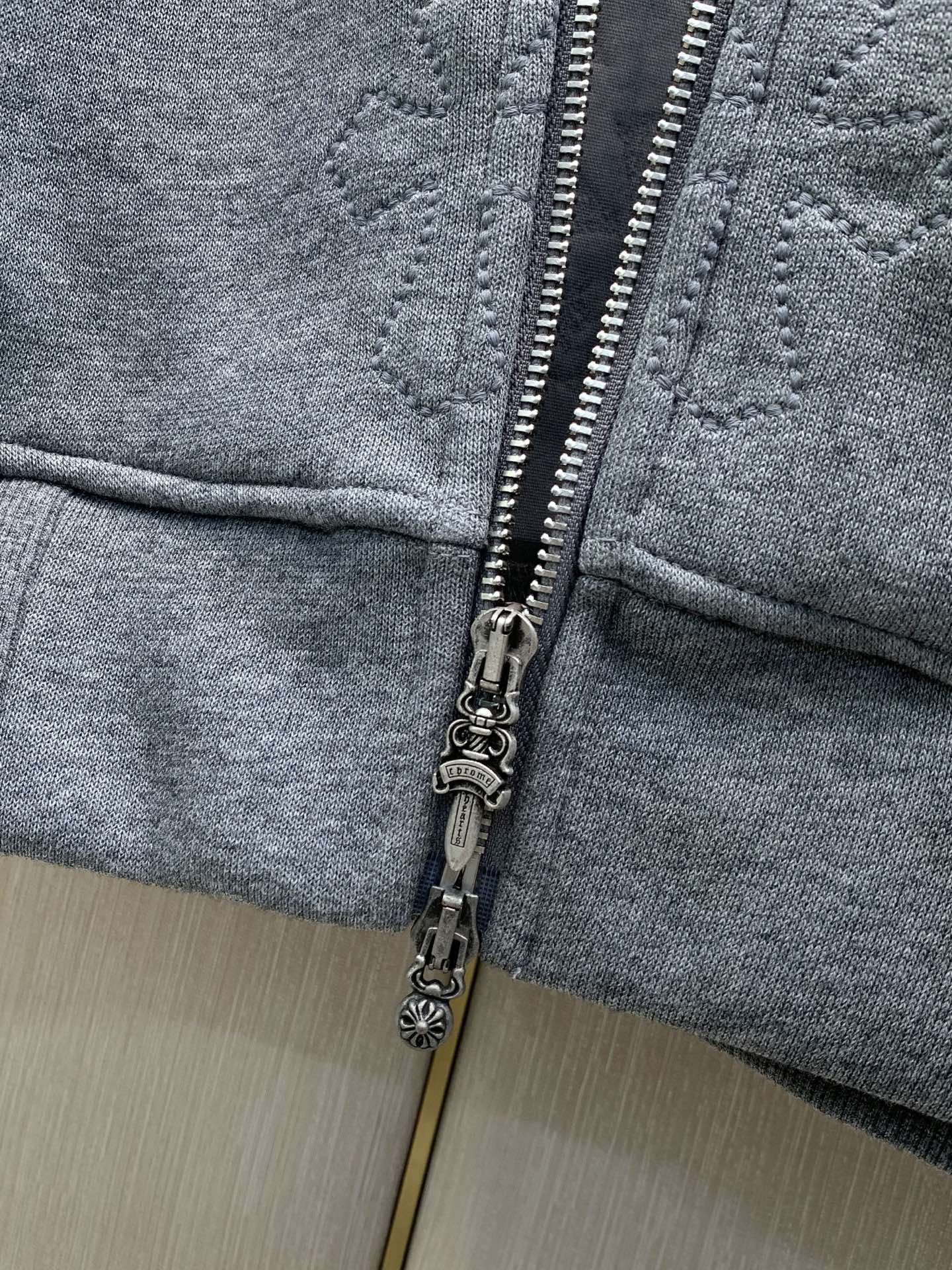 ，Chrome Hearts 克罗心，2026秋季新品，专柜同步有售，原单狠货，时尚休闲连帽卫衣外套，采用进口原版面料，
