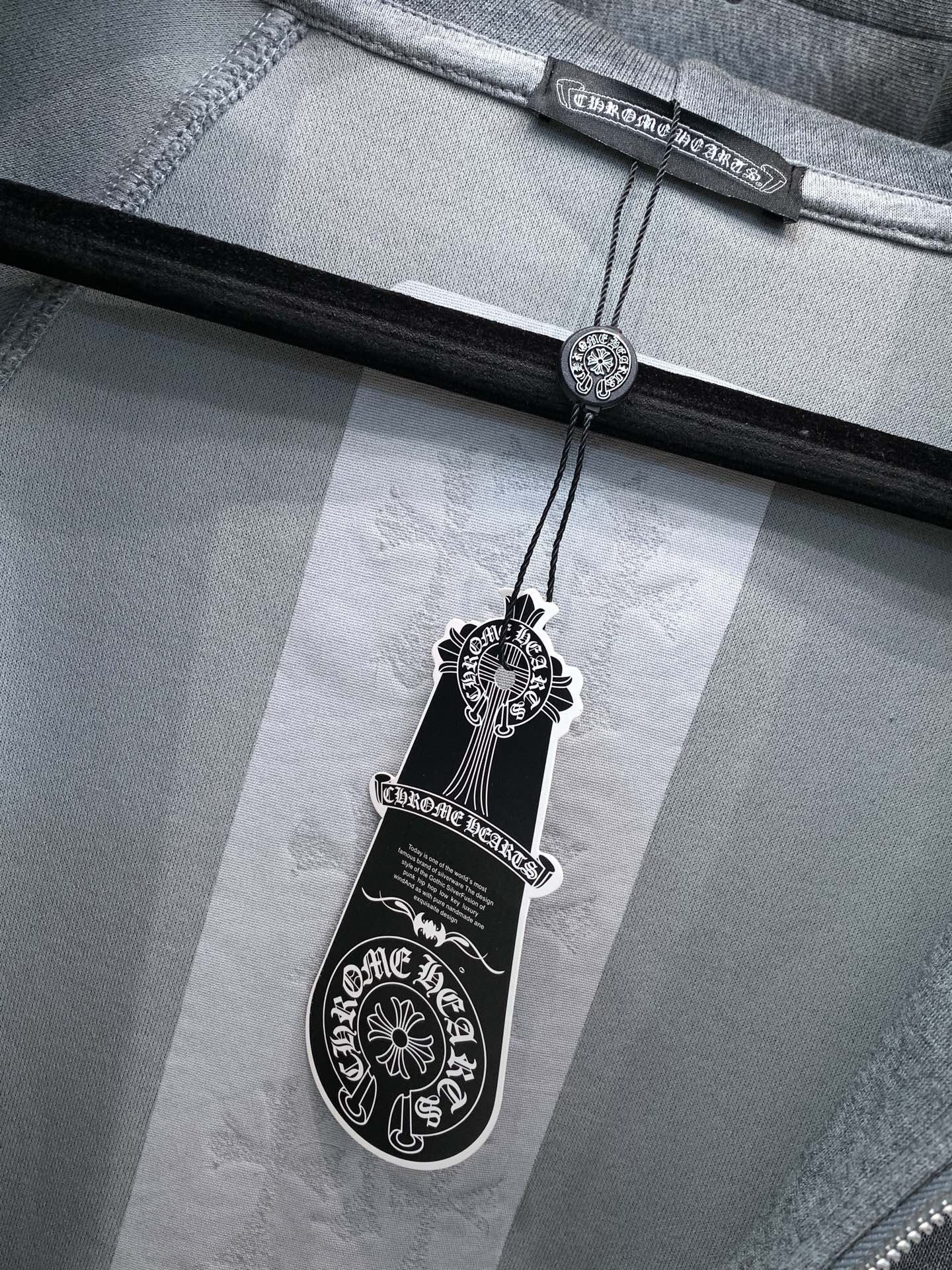 ，Chrome Hearts 克罗心，2026秋季新品，专柜同步有售，原单狠货，时尚休闲连帽卫衣外套，采用进口原版面料，